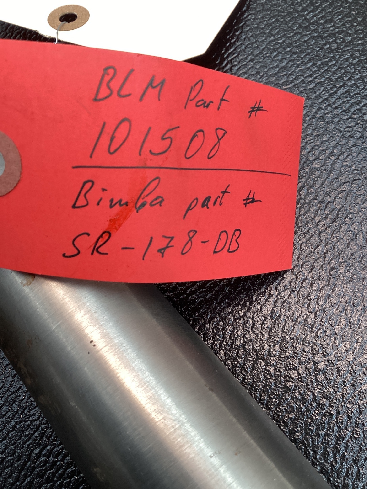 BIMBA SR-178-DB 1.5IN BORE 8IN STROKE PNEUMATIC CYLINDER USED 4
