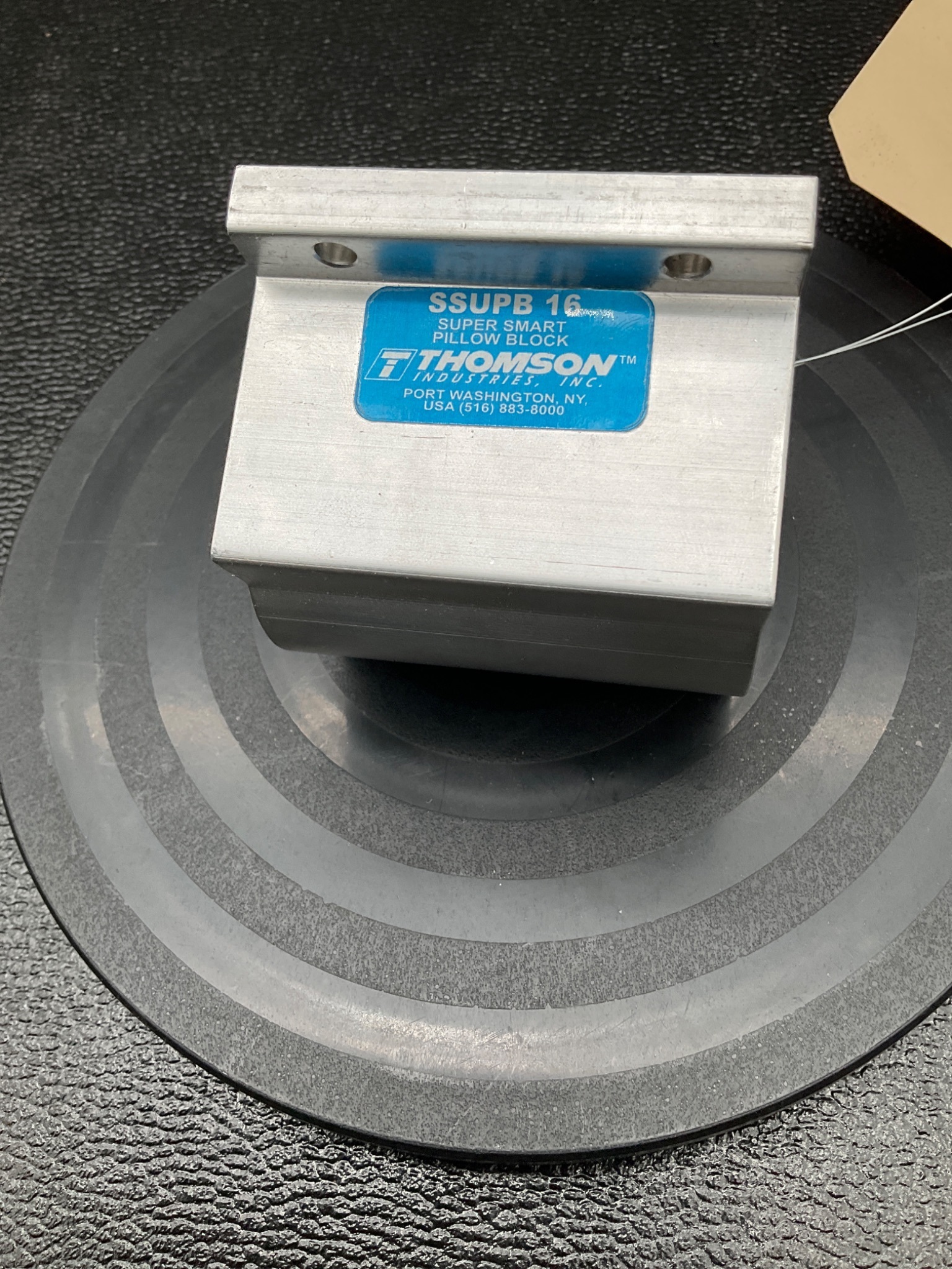 THOMSON SSUPB 16 SUPER SMART PILLOW BLOCK LINEAR BEARING 1IN USED 2