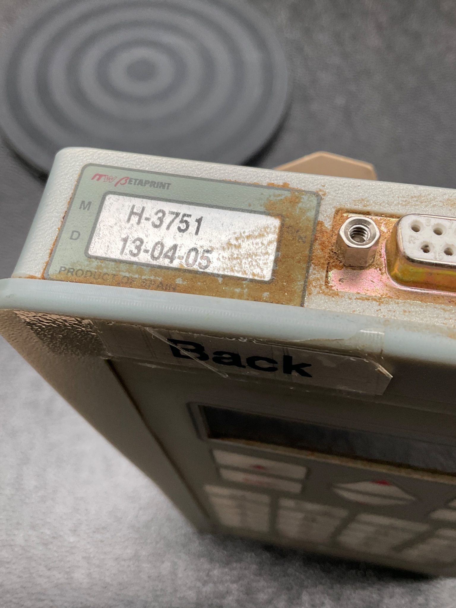 ITW BETAPRINT H-3751 THERMAL PRINTHEAD INTERFACE USED 1