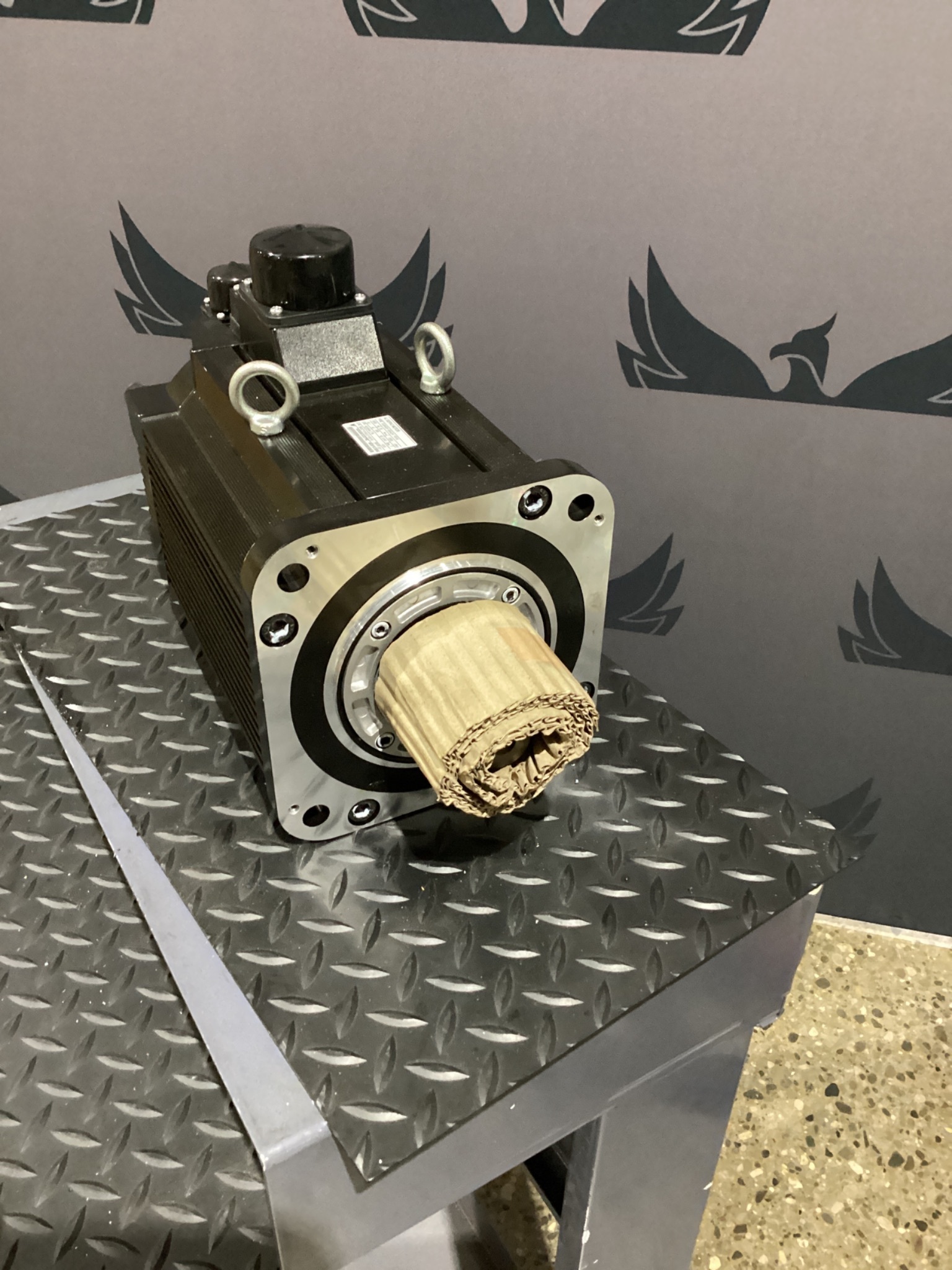 YASKAWA SGMGH-55A2A-YR16 5.5KW AC SERVO MOTOR 200V USED 3