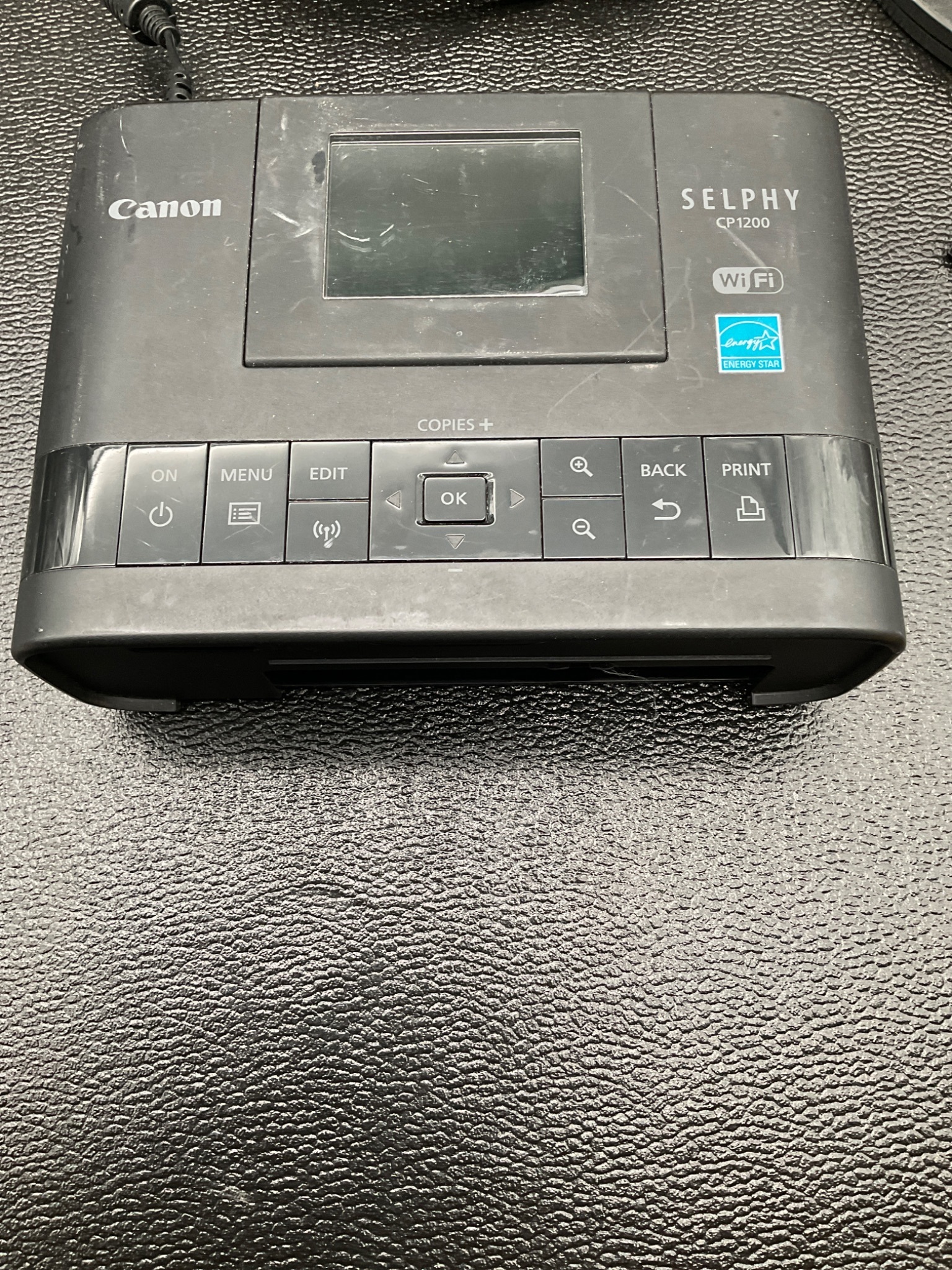 CANON SELPHY CP1200 COMPACT PHOTO PRINTER WI-FI USED 0