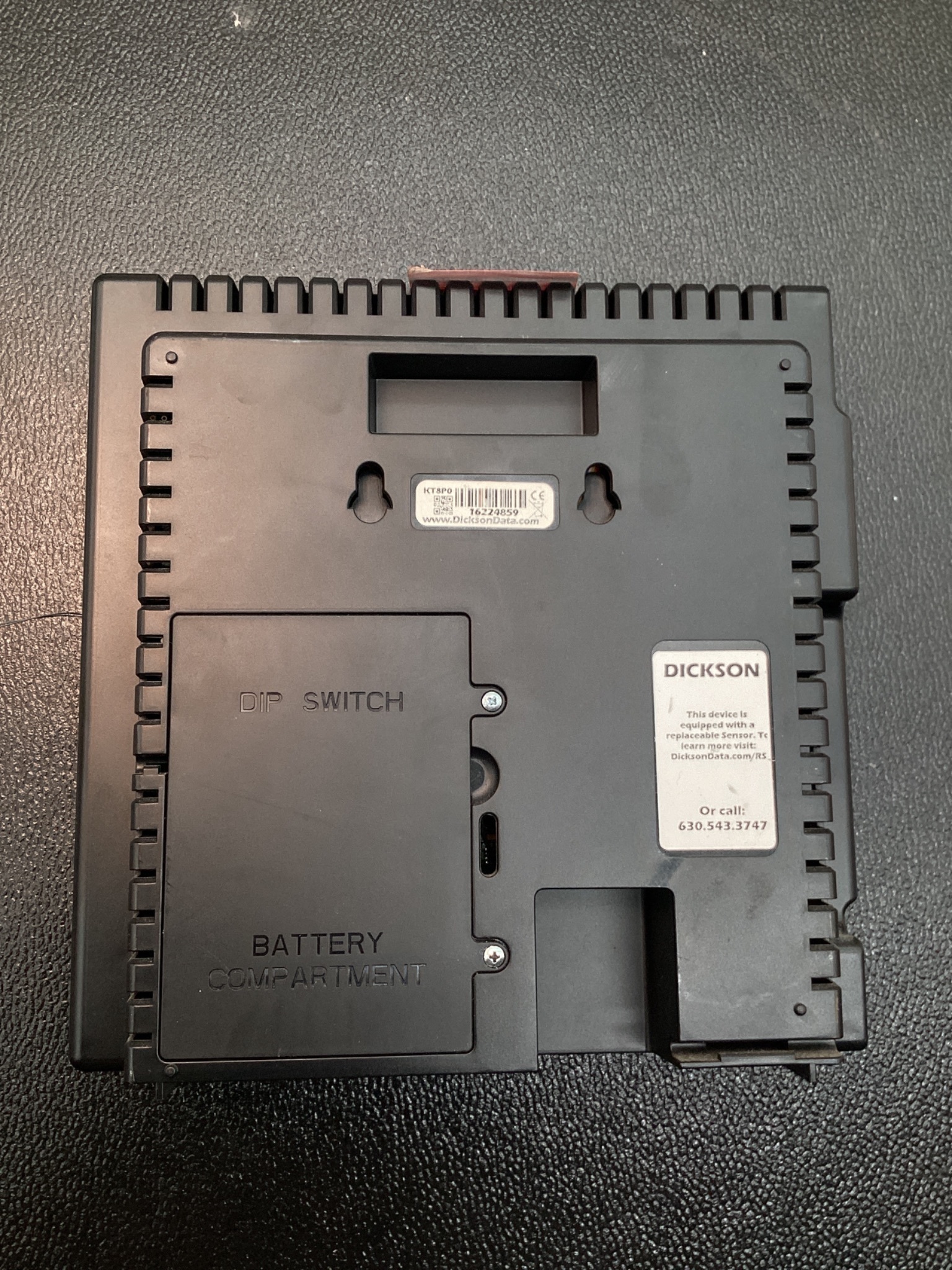 DICKSON KT8P0 TEMP HUMIDITY CHART RECORDER 8IN DISPLAY AS-IS 6