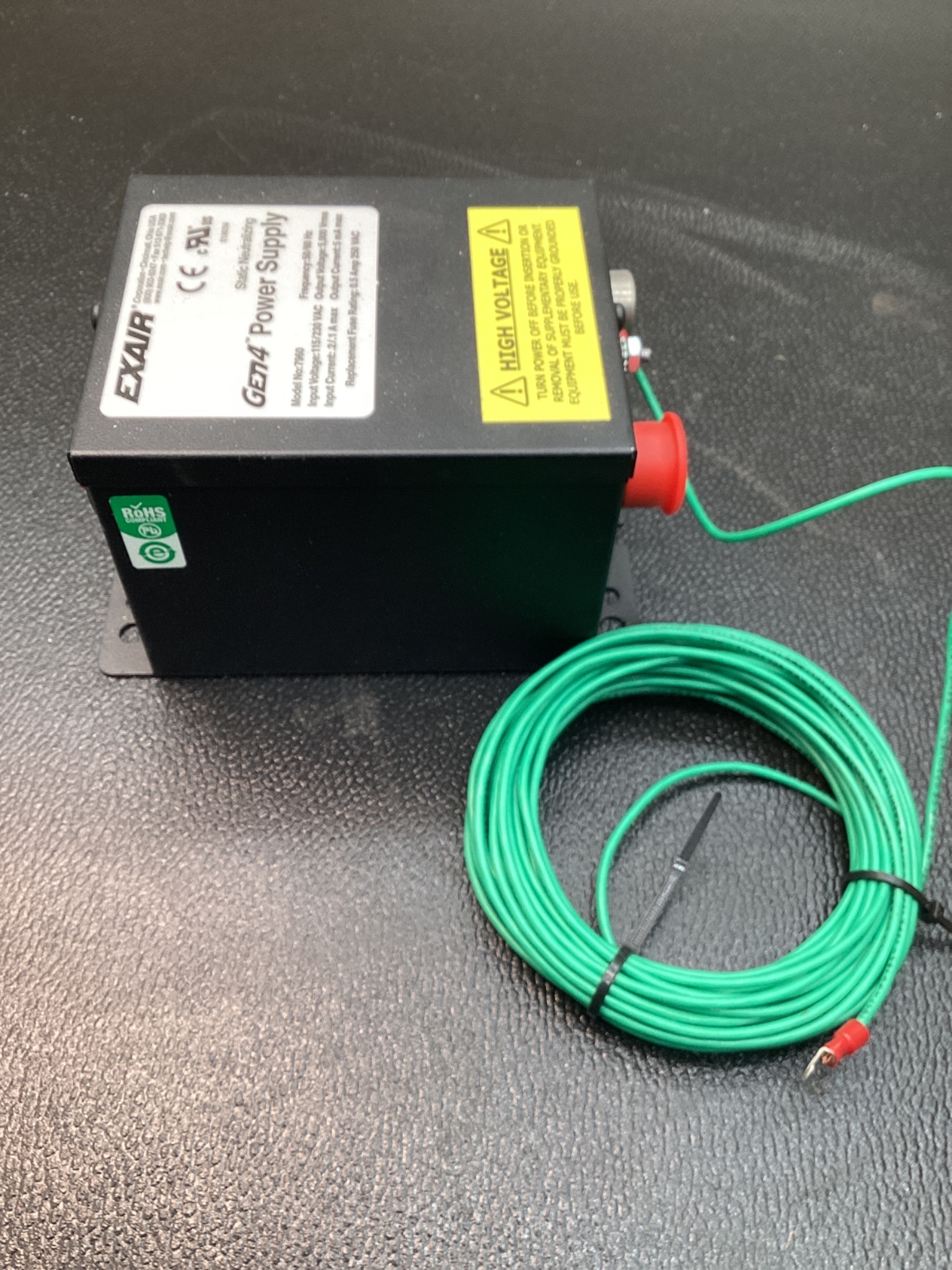 EXAIR 7960 GEN4 STATIC NEUTRALIZING POWER SUPPLY 5000VAC USED 3