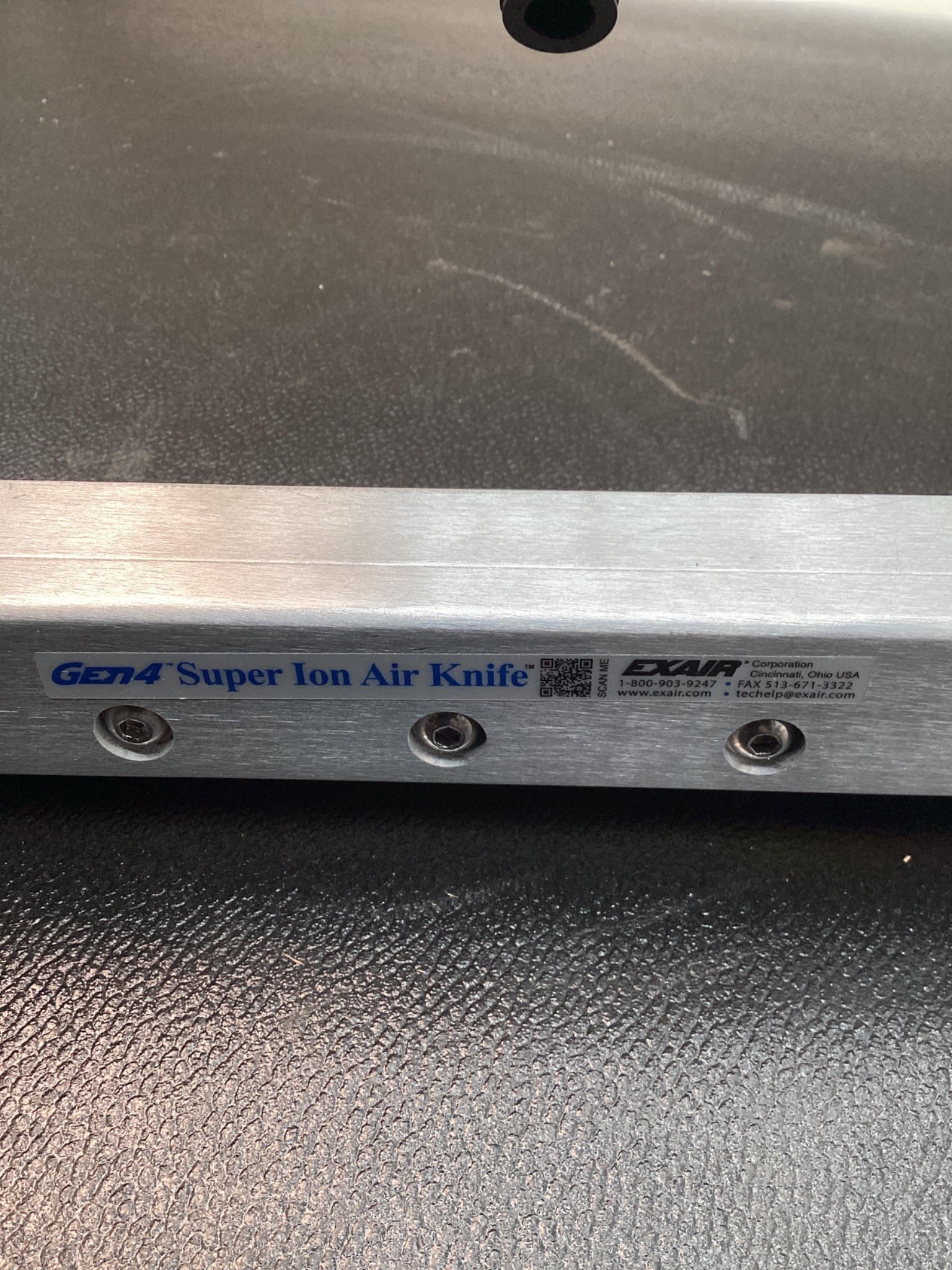 EXAIR 112118 GEN4 SUPER ION AIR KNIFE USED 5