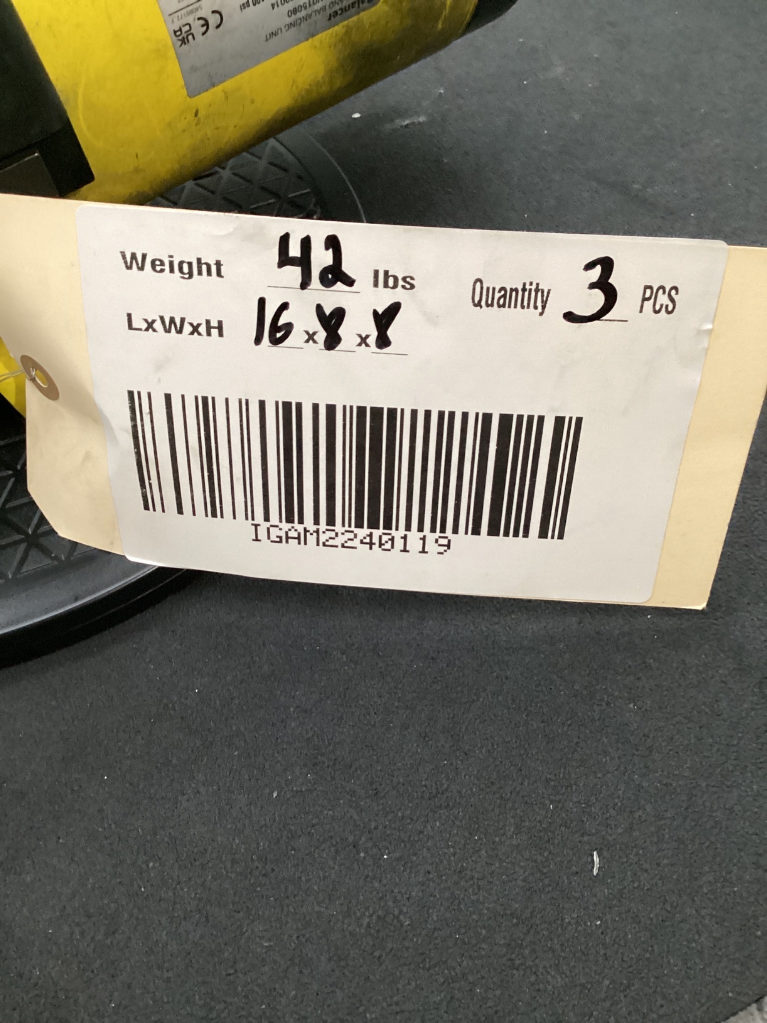 INGERSOLL RAND BW015080 AIR BALANCER 150LB 80″ USED 4