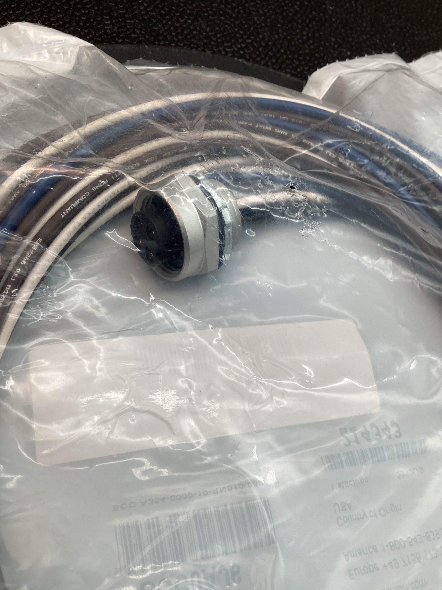 BALLUFF BCC0AJ6 CABLES USED ( LOT OF 5) 3