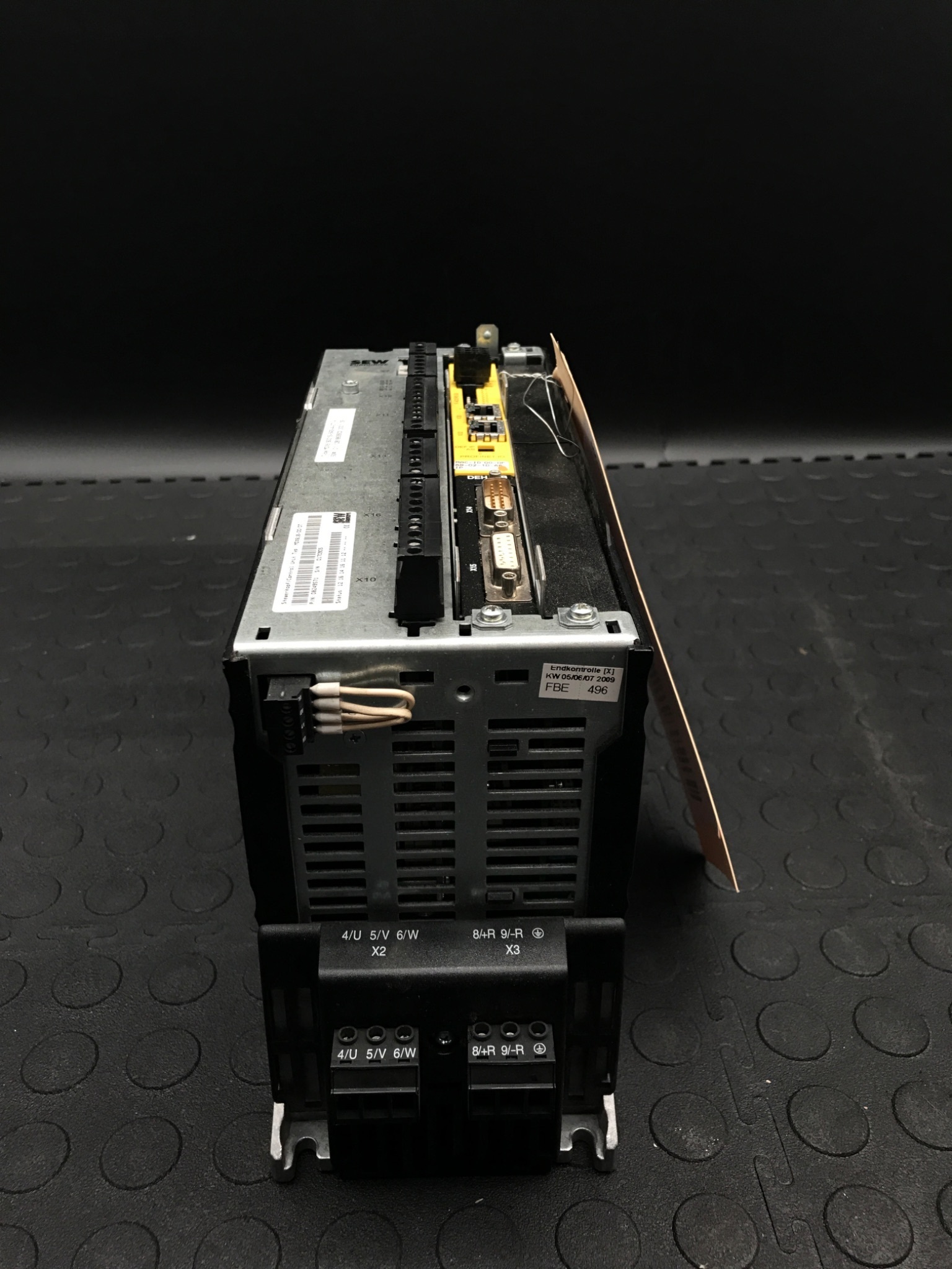 SEW EURODRIVE MDX61B0015-5A3-4-0T Movidrive B VFD Inverter Drive 1.5kW 400V USED 2