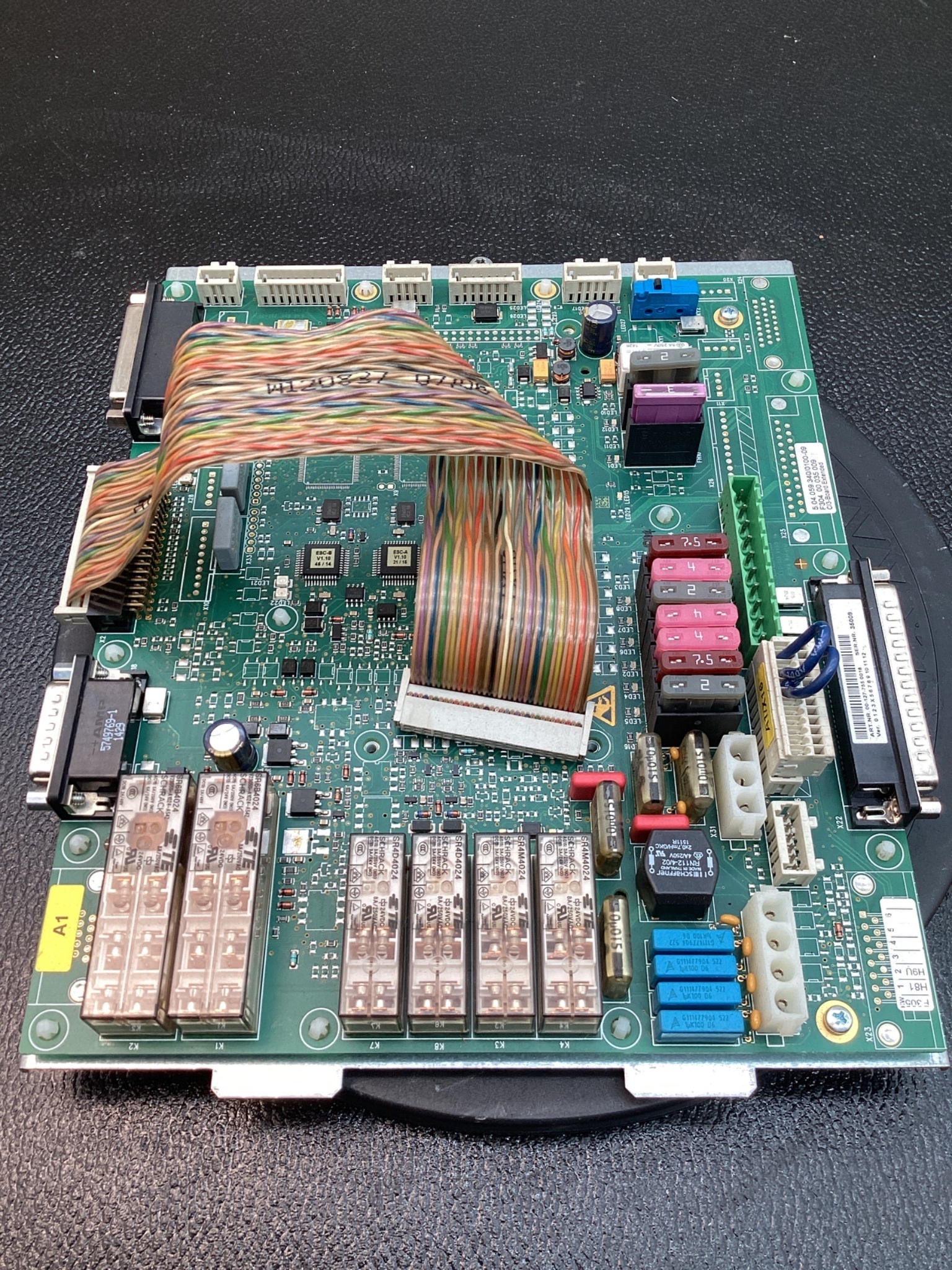KUKA 00-127-755 CI3 EXTENDED SAFETY BOARD USED 1