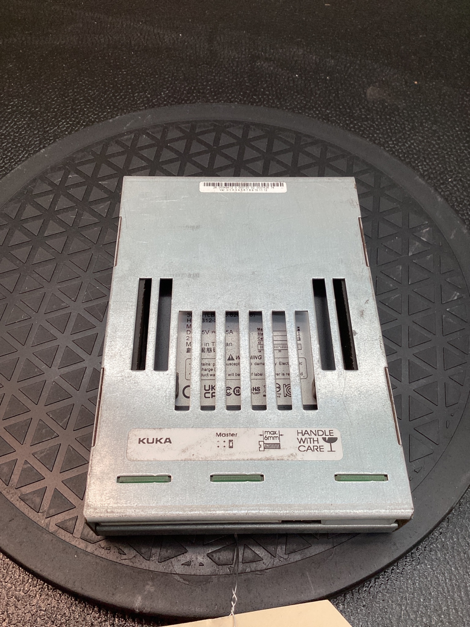 KUKA 00249412 ROBOT CONTROLLER HARD DISK VERSION 3 USED 0
