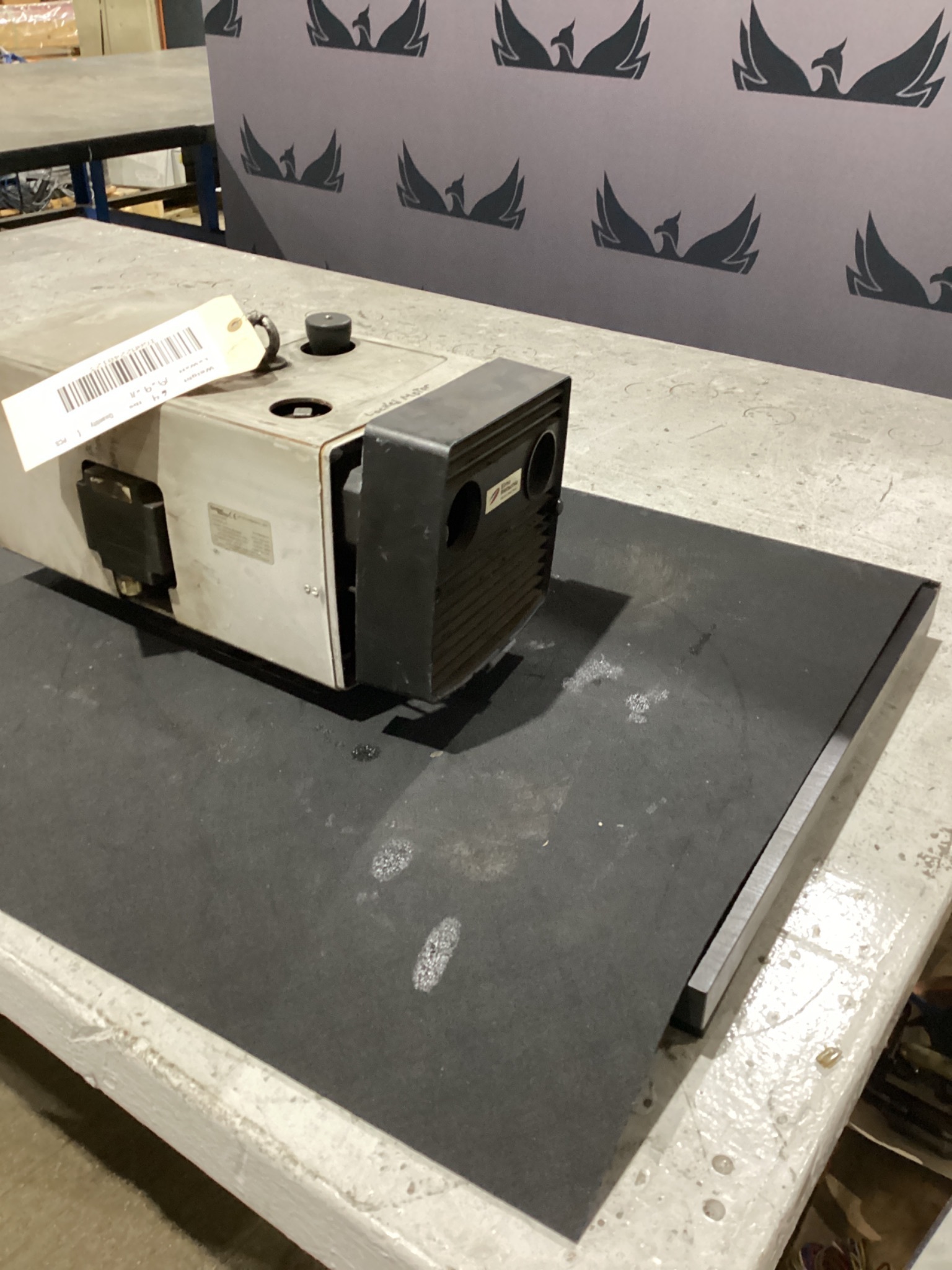 GARDNER DENVER V-VTN 26 ROTARY VANE VACUUM PUMP USED 3