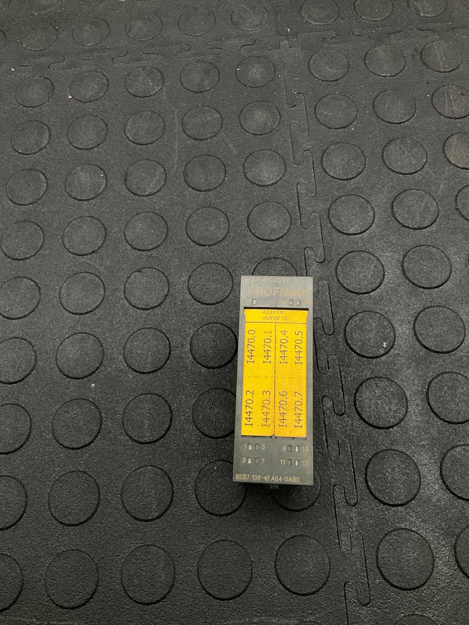 SIEMENS 6ES7 138-4FA04-0AB0 ET200S PROFIsafe F-DI Module USED 2