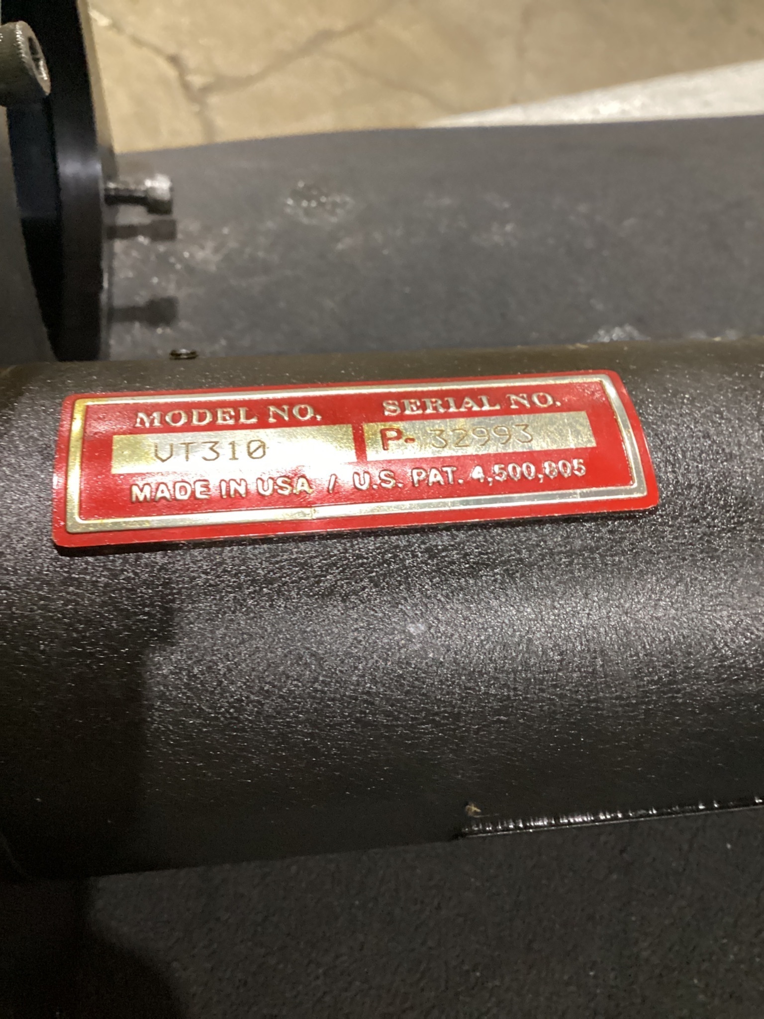 EDRIVE VT310 LINEAR ACTUATOR ELECTRIC POSITIONER USED 4