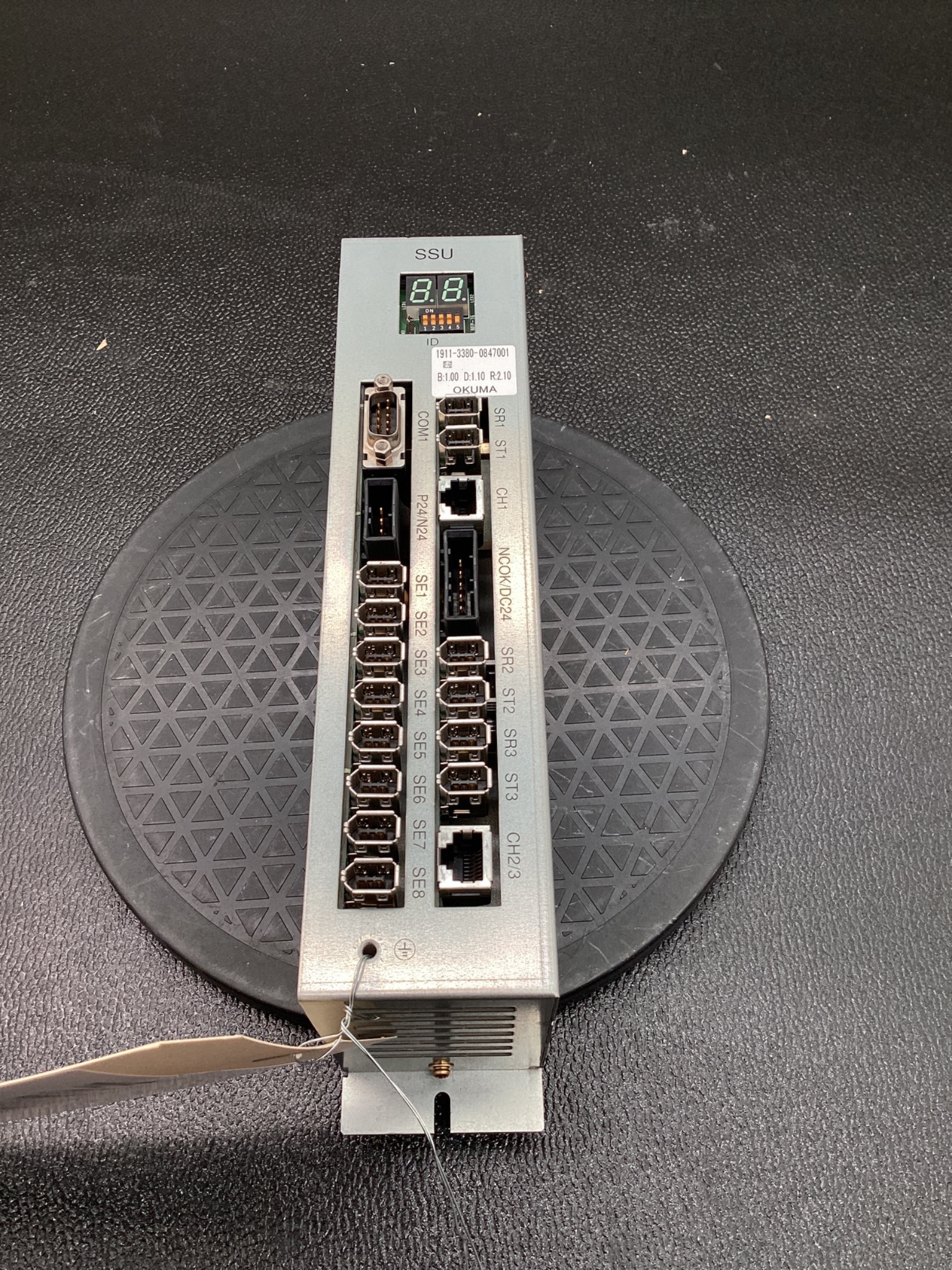 OKUMA 1911-3380-0847001 PLC POWER CONTROLLER MODULE USED 3