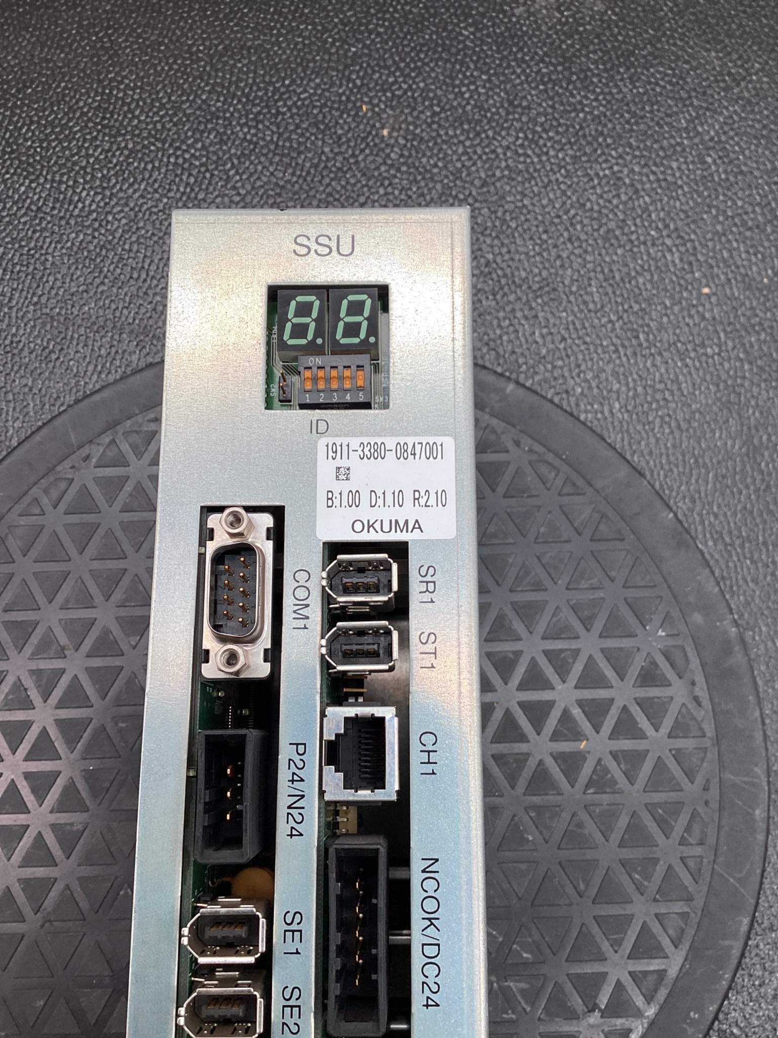 OKUMA 1911-3380-0847001 PLC POWER CONTROLLER MODULE USED 4