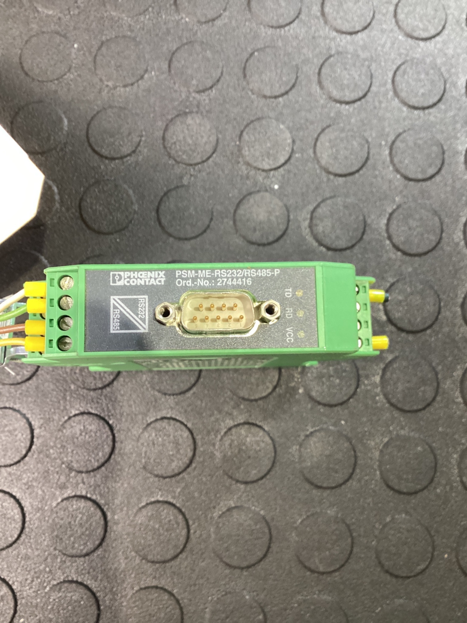 PHOENIX CONTACT PSM-ME-RS232/RS485-P 2744416 RS232 to RS485 Converter USED 1