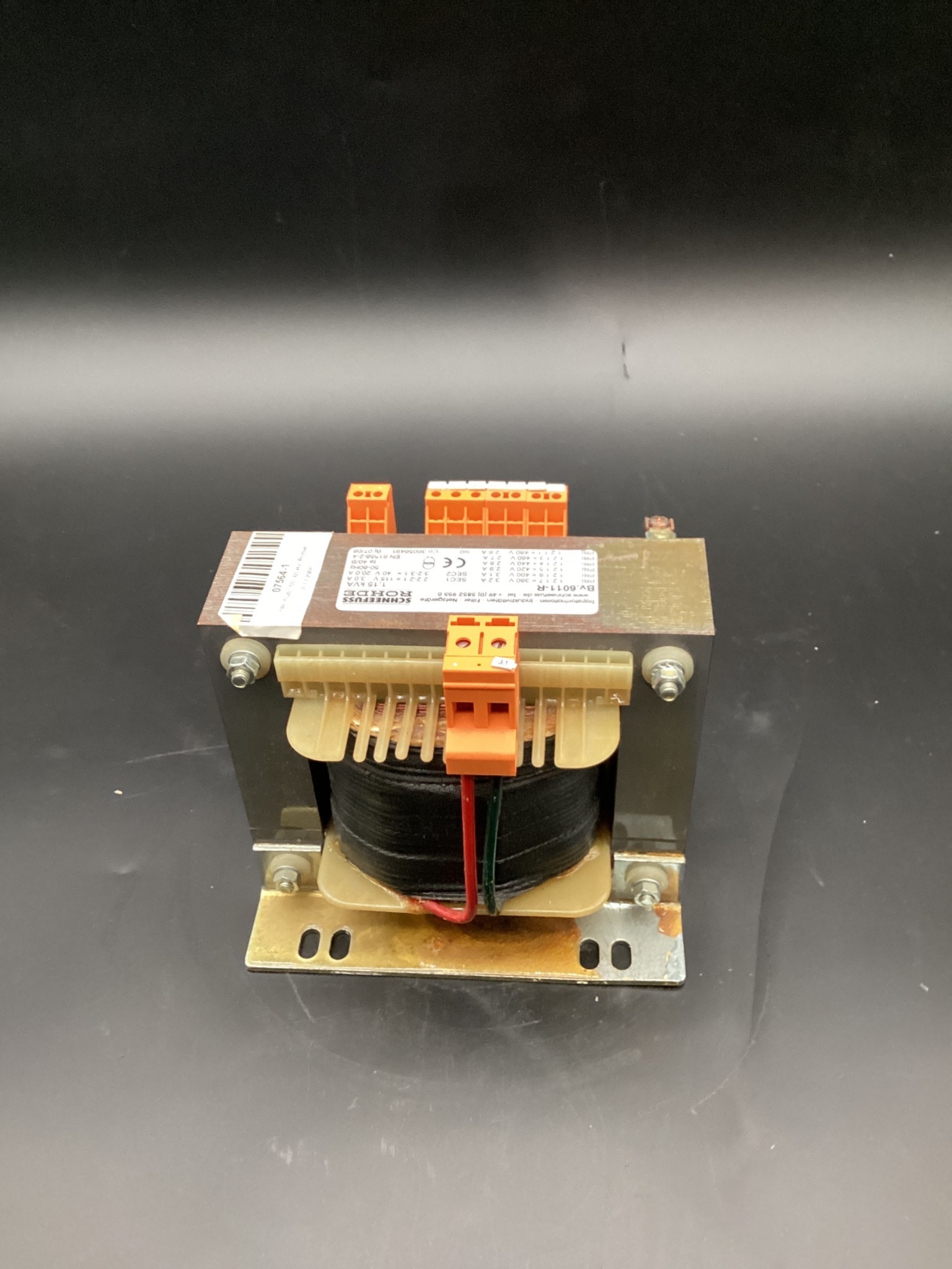 SCHNEEFUSS ROHDE BV.6011-R GENERAL PURPOSE TRANSFORMER USED 1