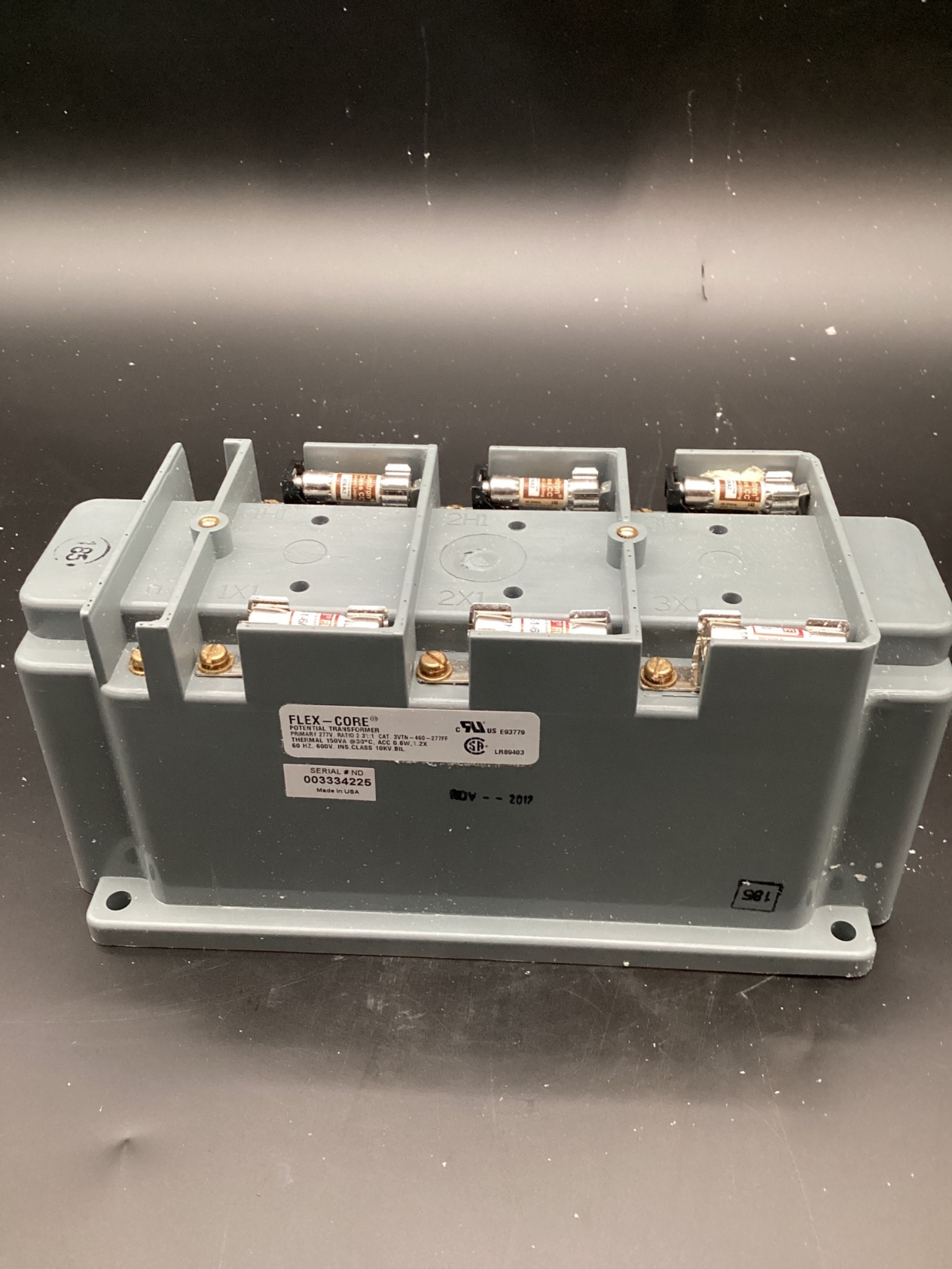 FLEX- CORE 3VTN THREE PHASE VOLTAGE TRANSFORMER NEW 1