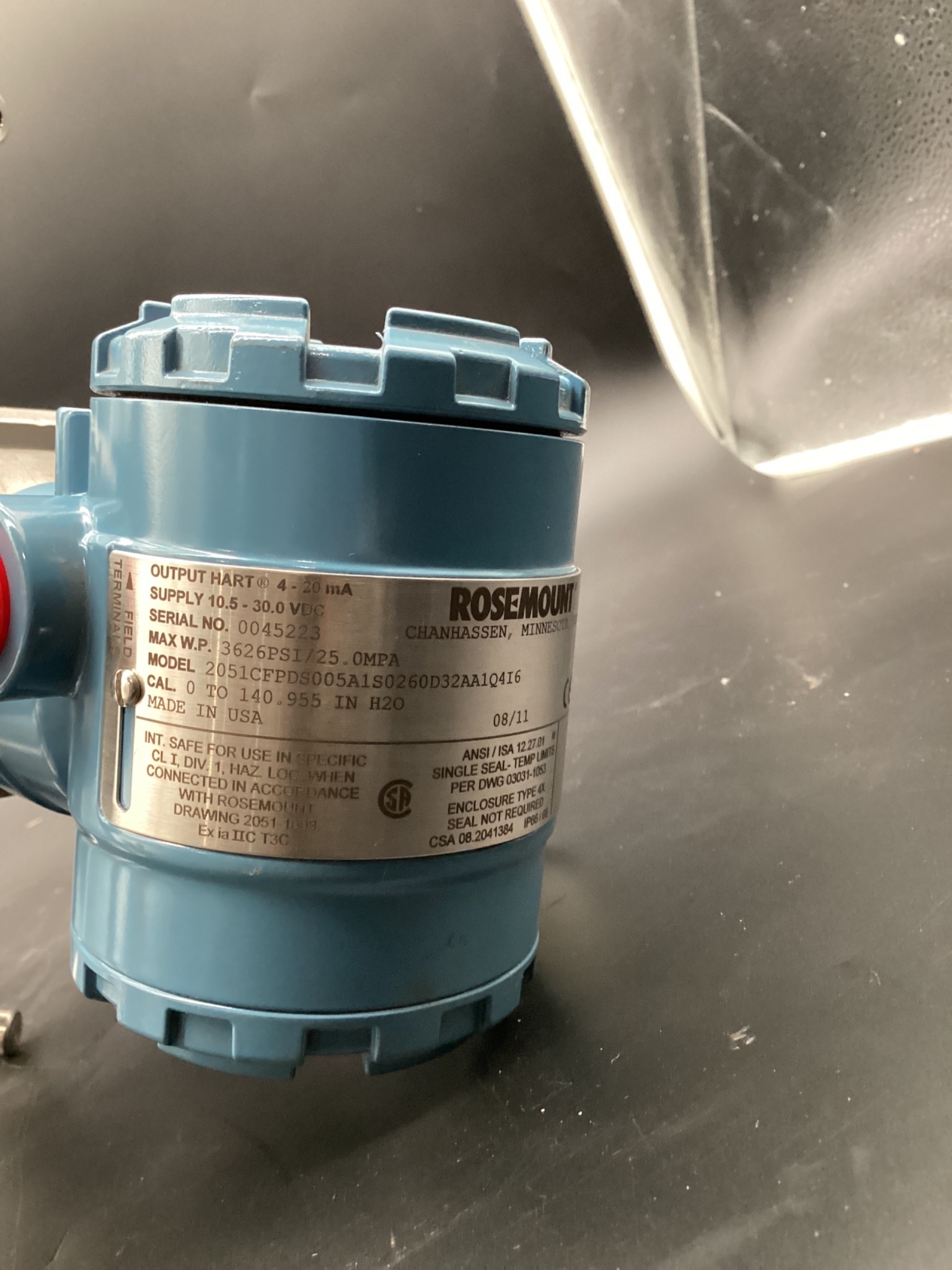 ROSEMOUNT 2051CFPDS005A1S0260D32AA1Q4I6 VALVE NEW 2