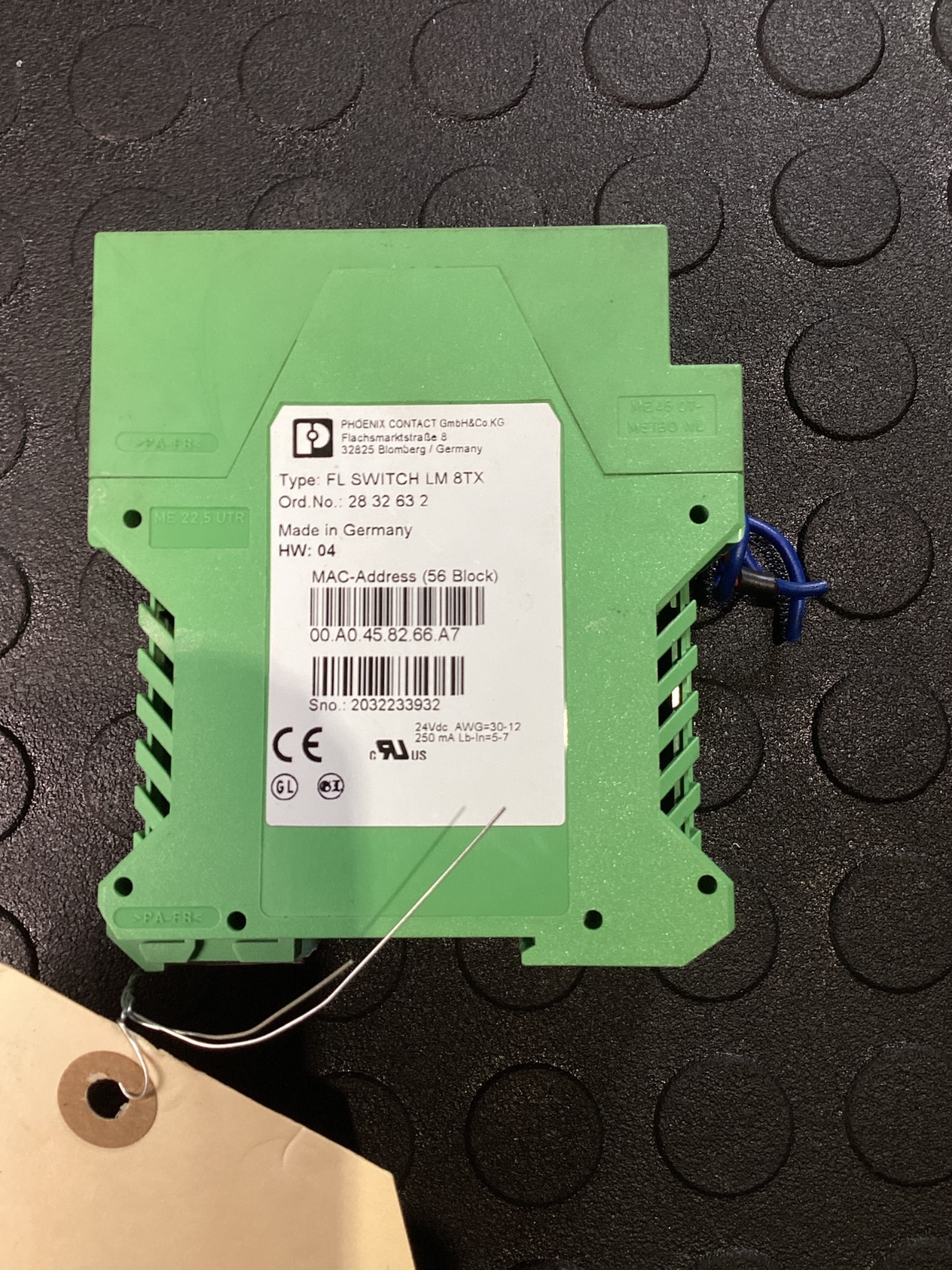 Phoenix Contact FL SWITCH LM 8TX Ethernet Switch USED 3