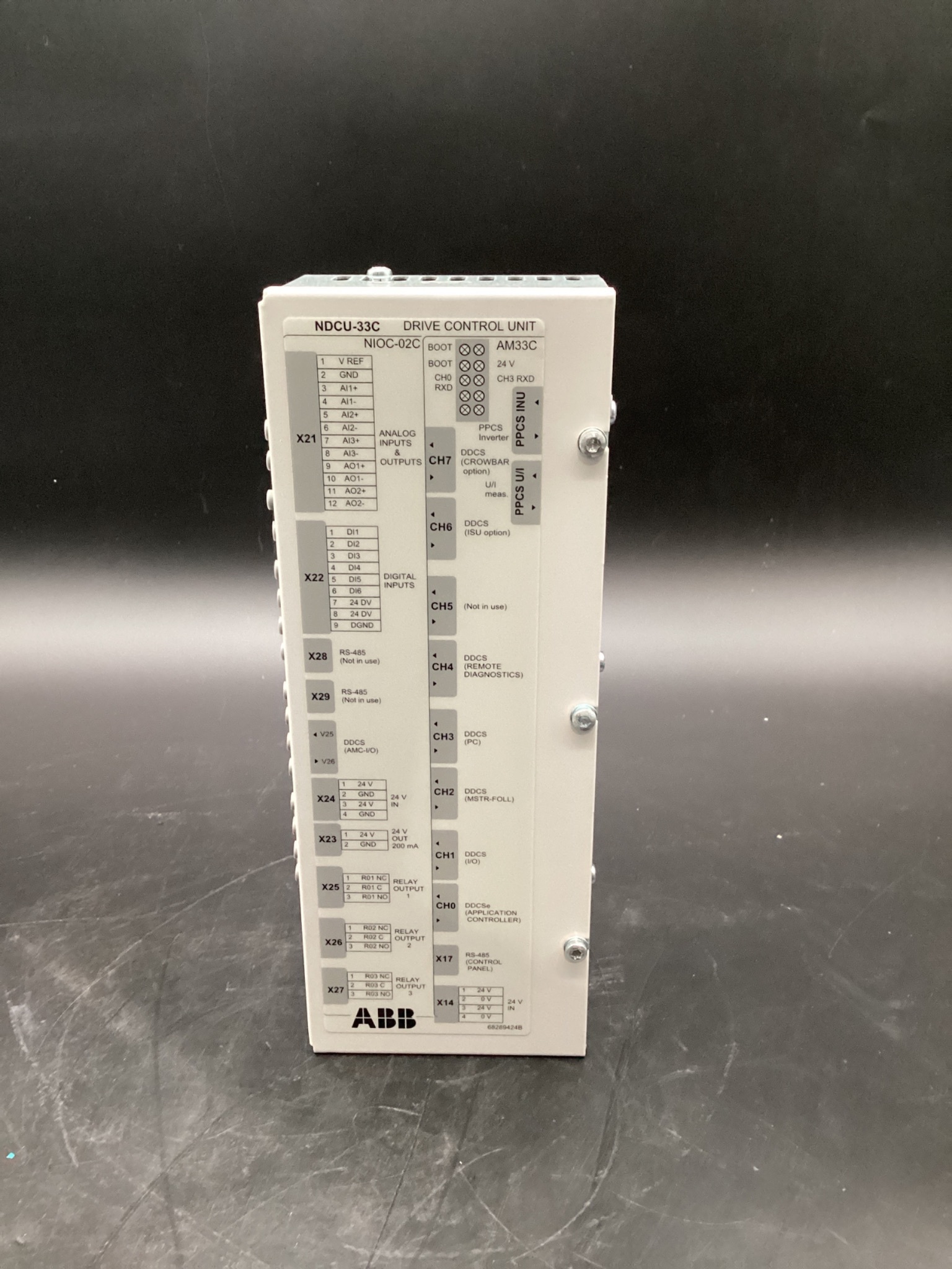 ABB NDCU-33C DRIVE CONTROLLER USED 0