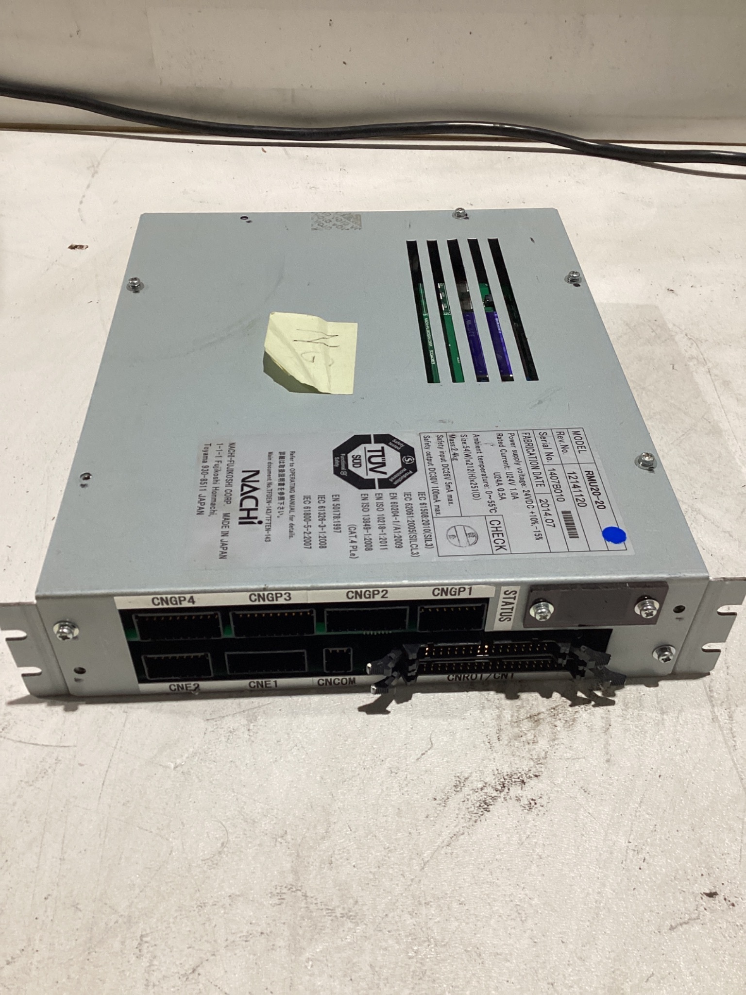 NACHI DRIVE UNIT RMU20-20 USED 0