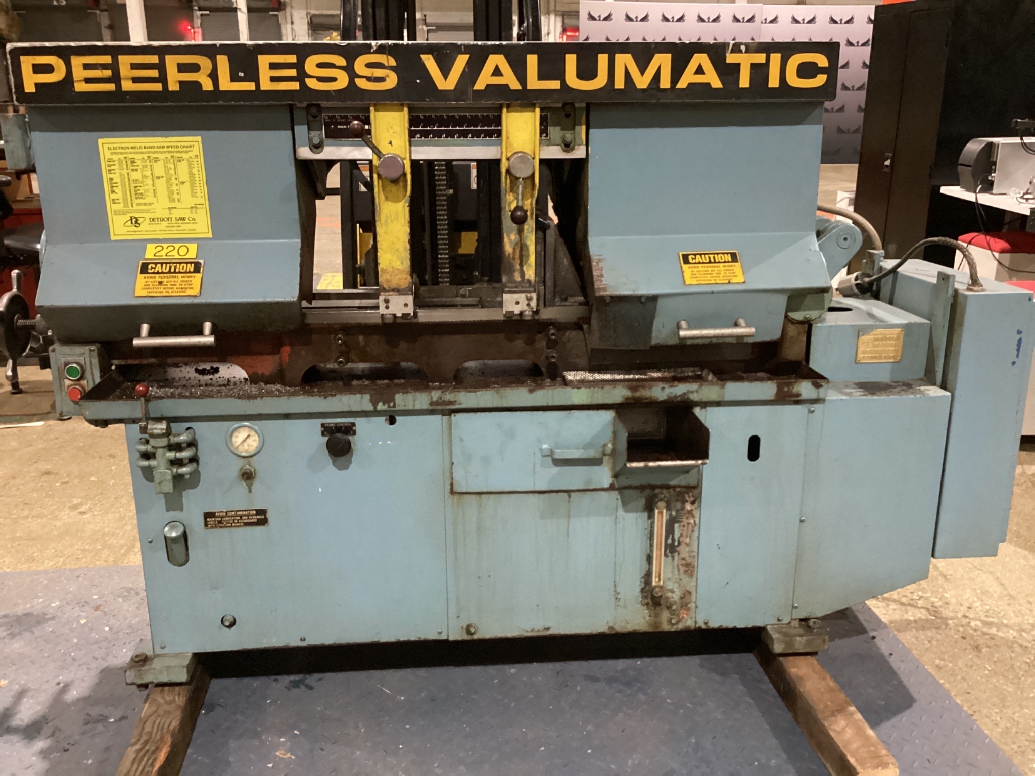 NATIONAL MACHINE TOOL 220 BANDSAWS USED 0