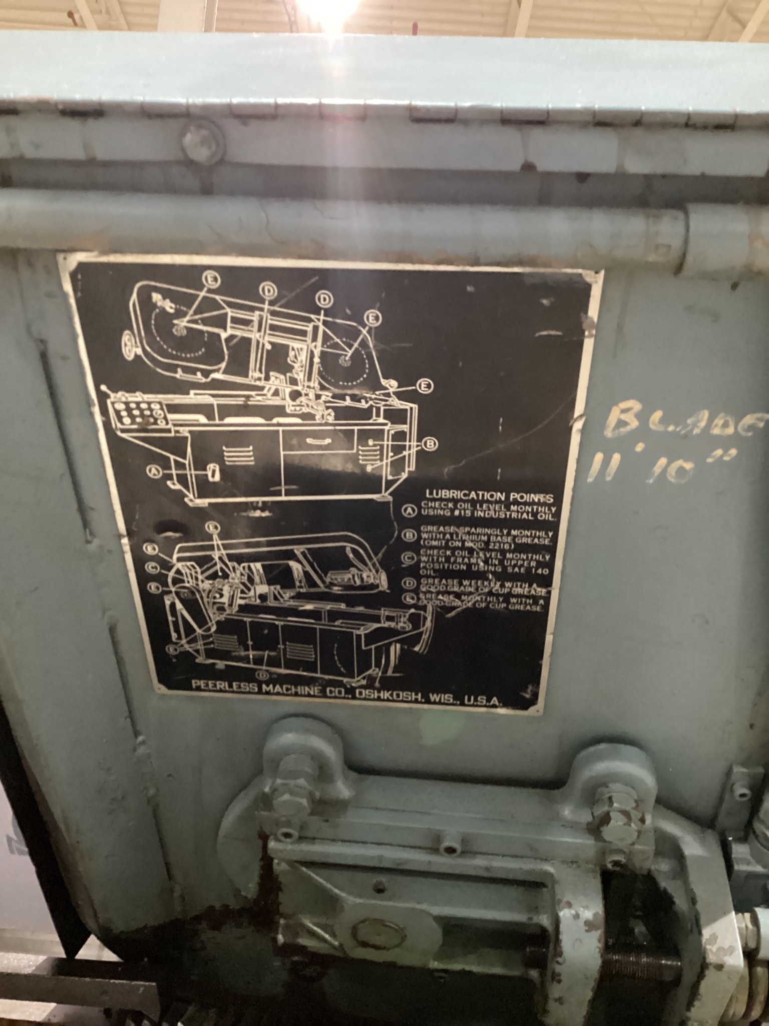 NATIONAL MACHINE TOOL 220 BANDSAWS USED 5
