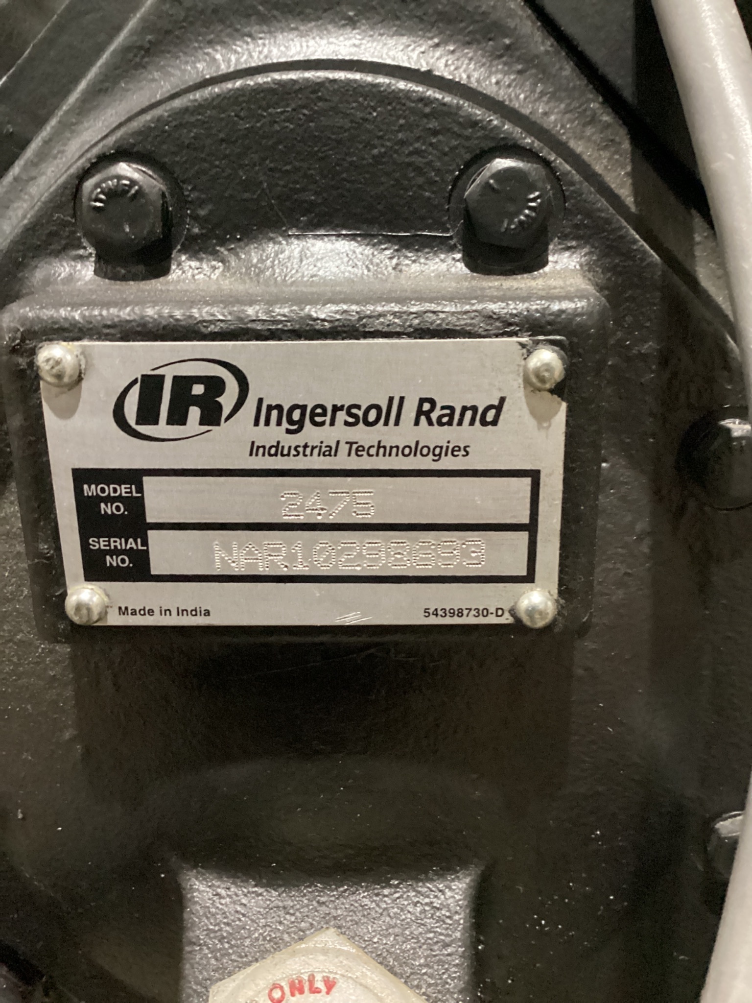 INGERSOLL-RAND 2475N7.5-P AIR COMPRESSORS USED 5