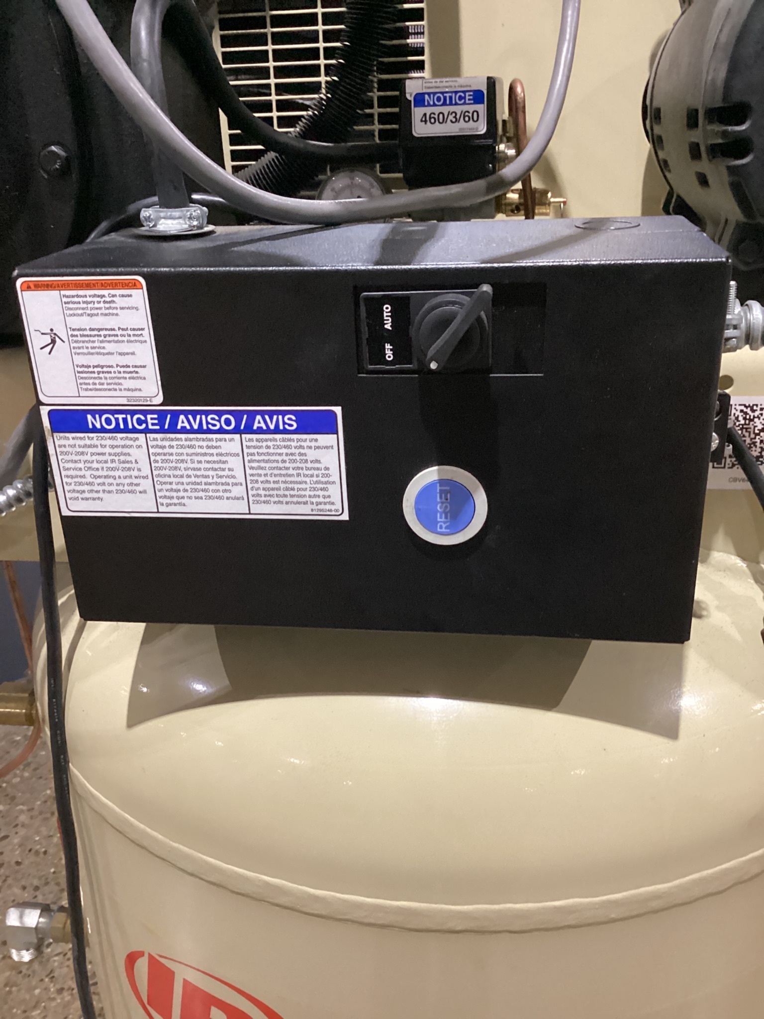 INGERSOLL-RAND 2475N7.5-P AIR COMPRESSORS USED 6