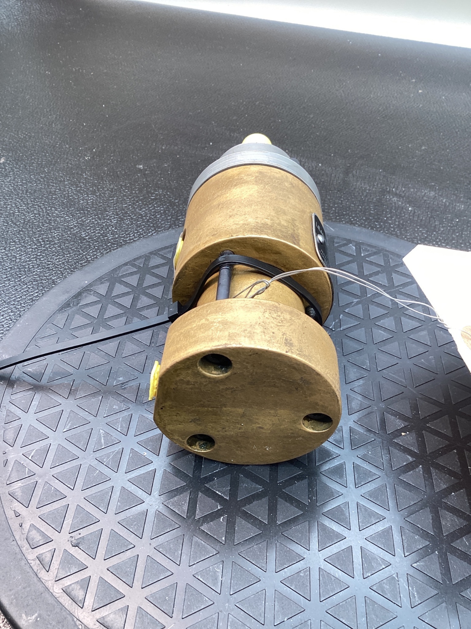 FILTON 16265/CIN/2-R ROTARY UNION 2-PASS COOLANT SEAL USED 3