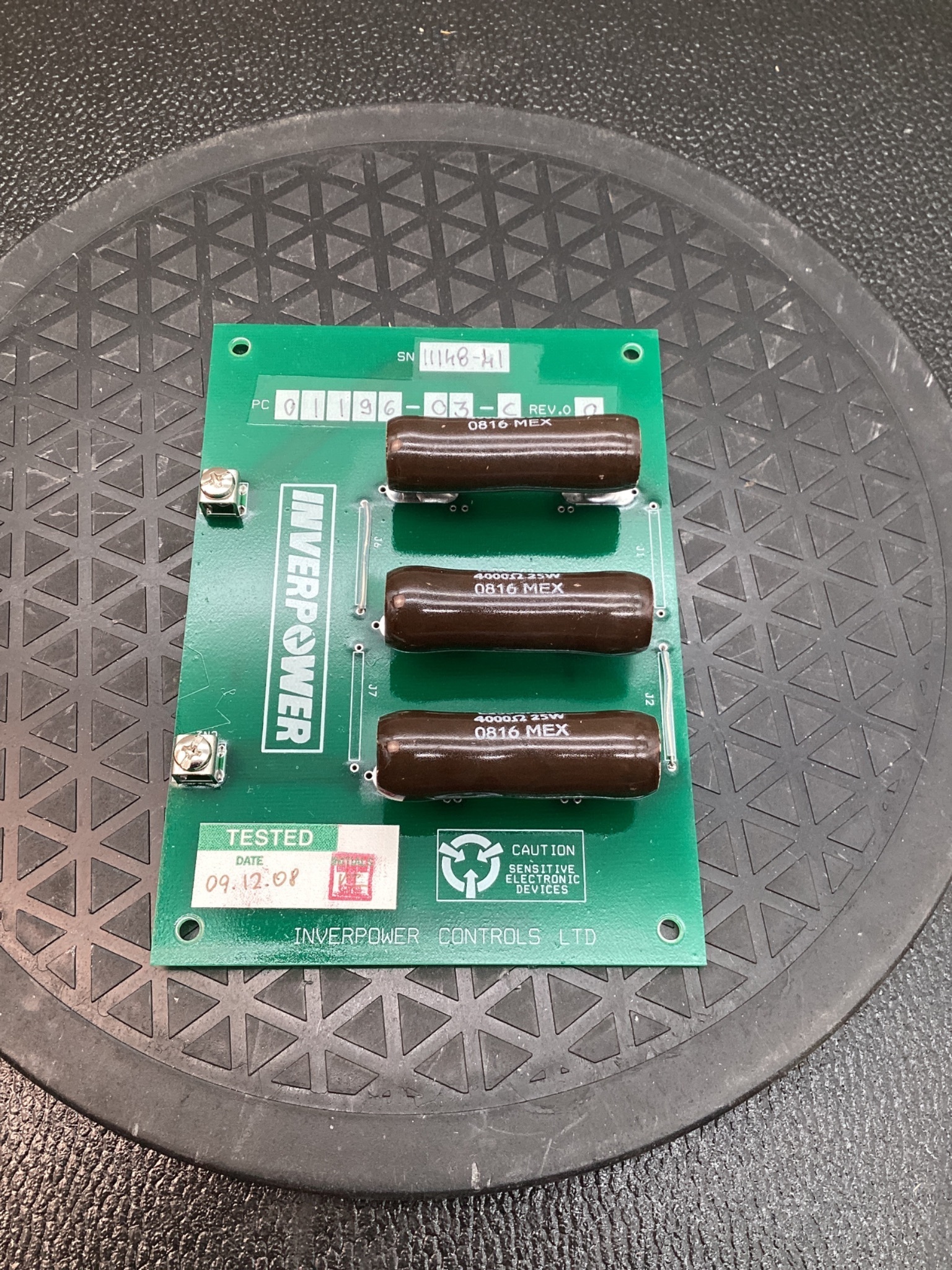 INVERPOWER PC 01196-03-C CONTROLLER BOARD USED 0