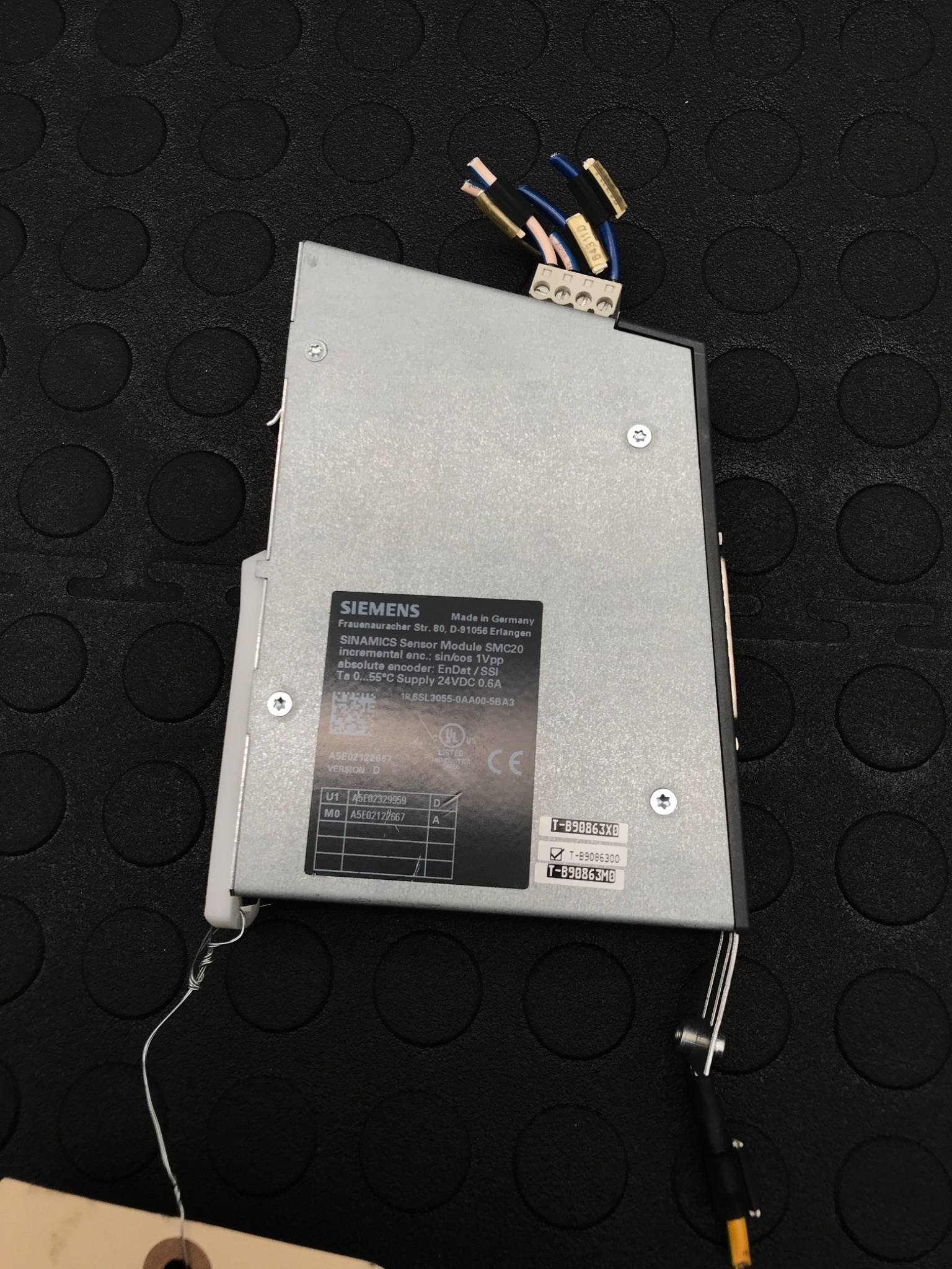 SIEMENS 6SL3055-0AA00-5BA3 PLC Sensor Module USED 1