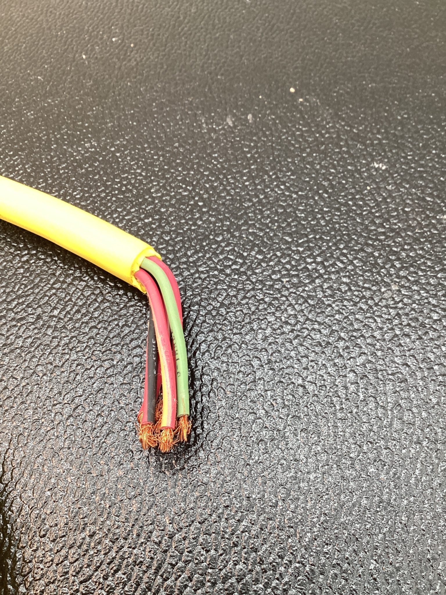 WOODHEAD 105000C01F120 MINI-CHANGE 5-PIN FEMALE CORDSET 12FT USED 2