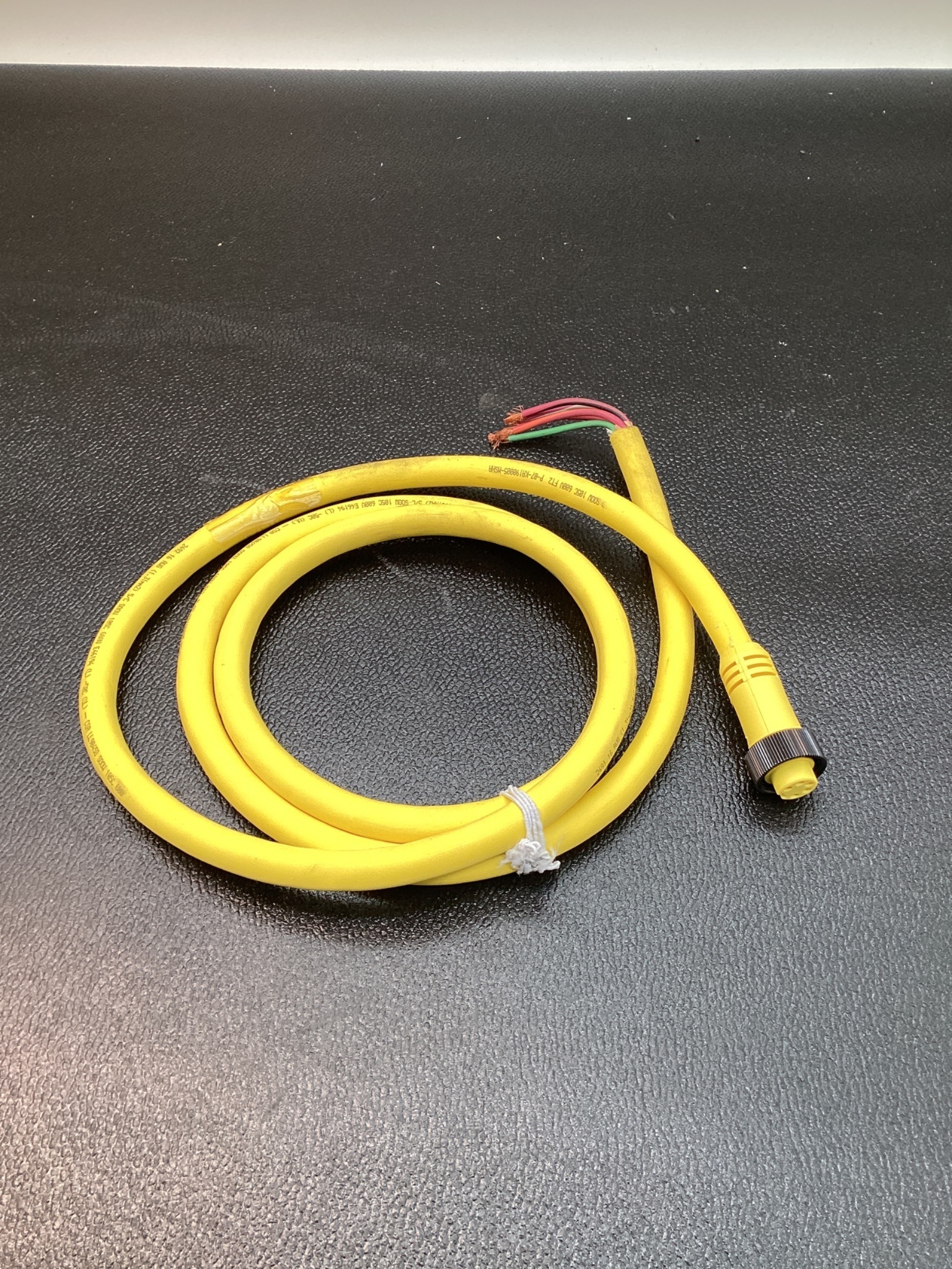 BRAD CONNECTIVITY 1300061312 MINI-CHANGE 5-PIN FEMALE CORDSET 6FT USED 0