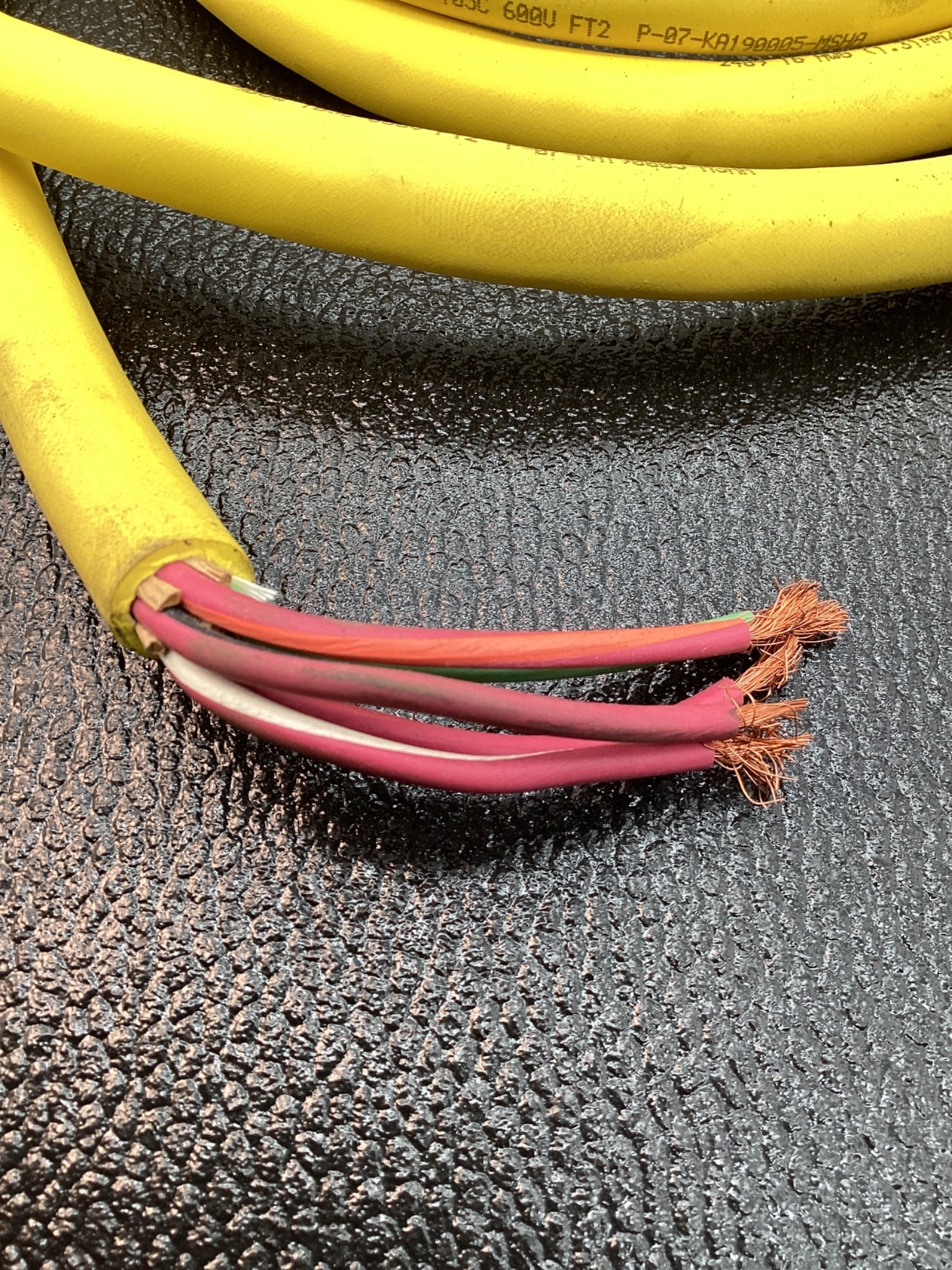 BRAD CONNECTIVITY 1300061312 MINI-CHANGE 5-PIN FEMALE CORDSET 6FT USED 2