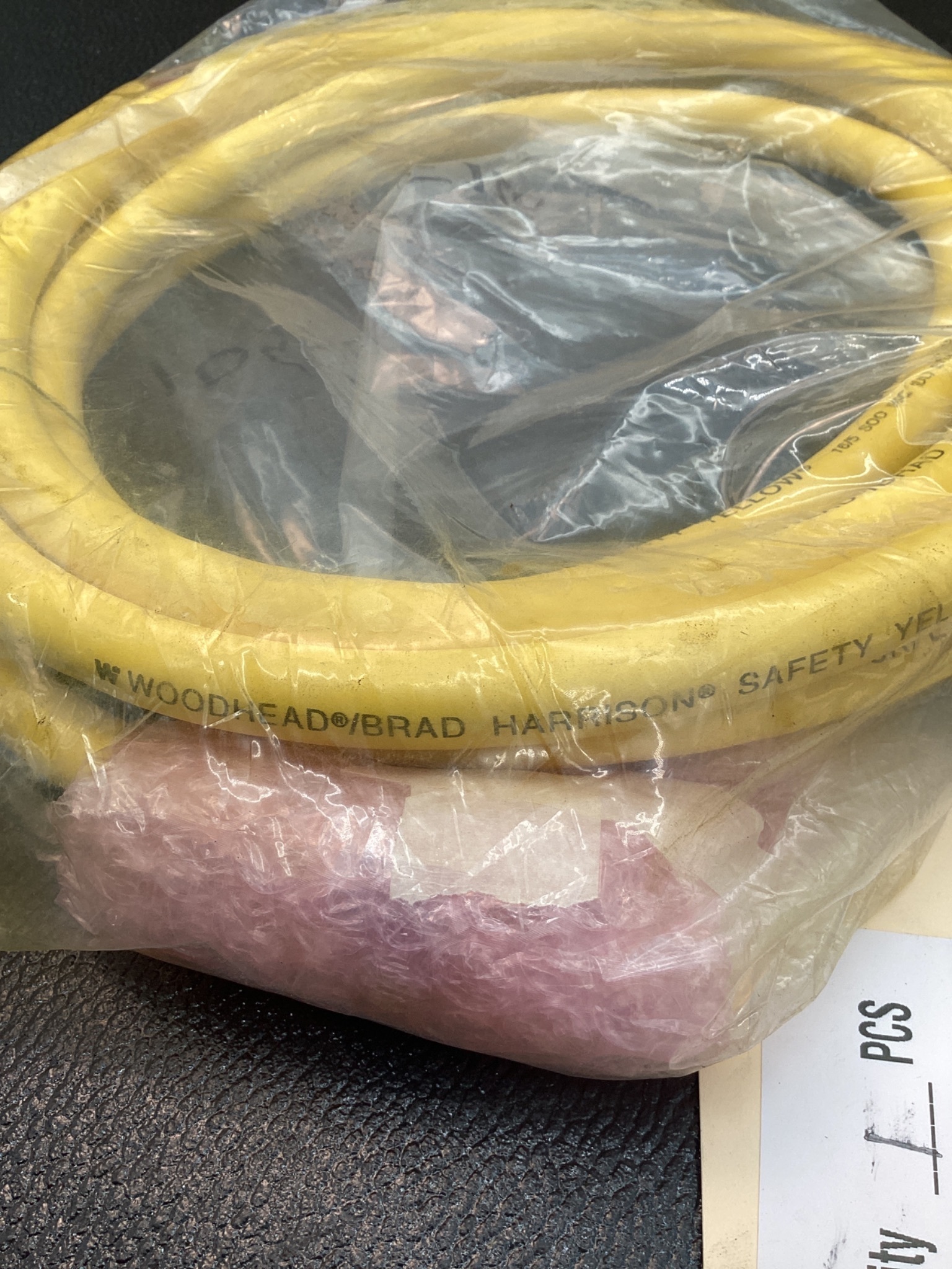 WOODHEAD 106000C01F120 MINI-CHANGE 6-PIN FEMALE CORDSET 12FT USED 1
