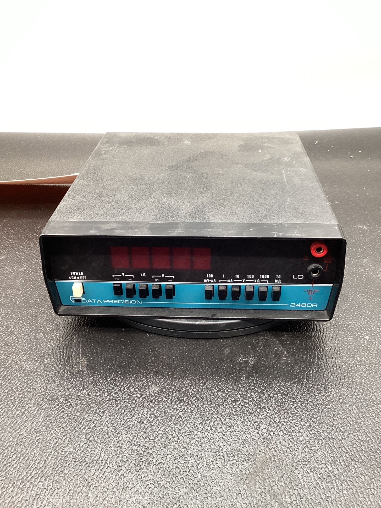 DATA PRECISION CORP 2480 DIGITAL MULTIMETER USED 0