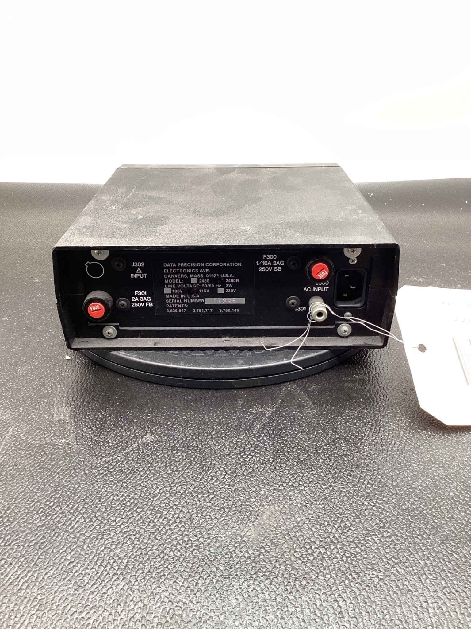 DATA PRECISION CORP 2480 DIGITAL MULTIMETER USED 2