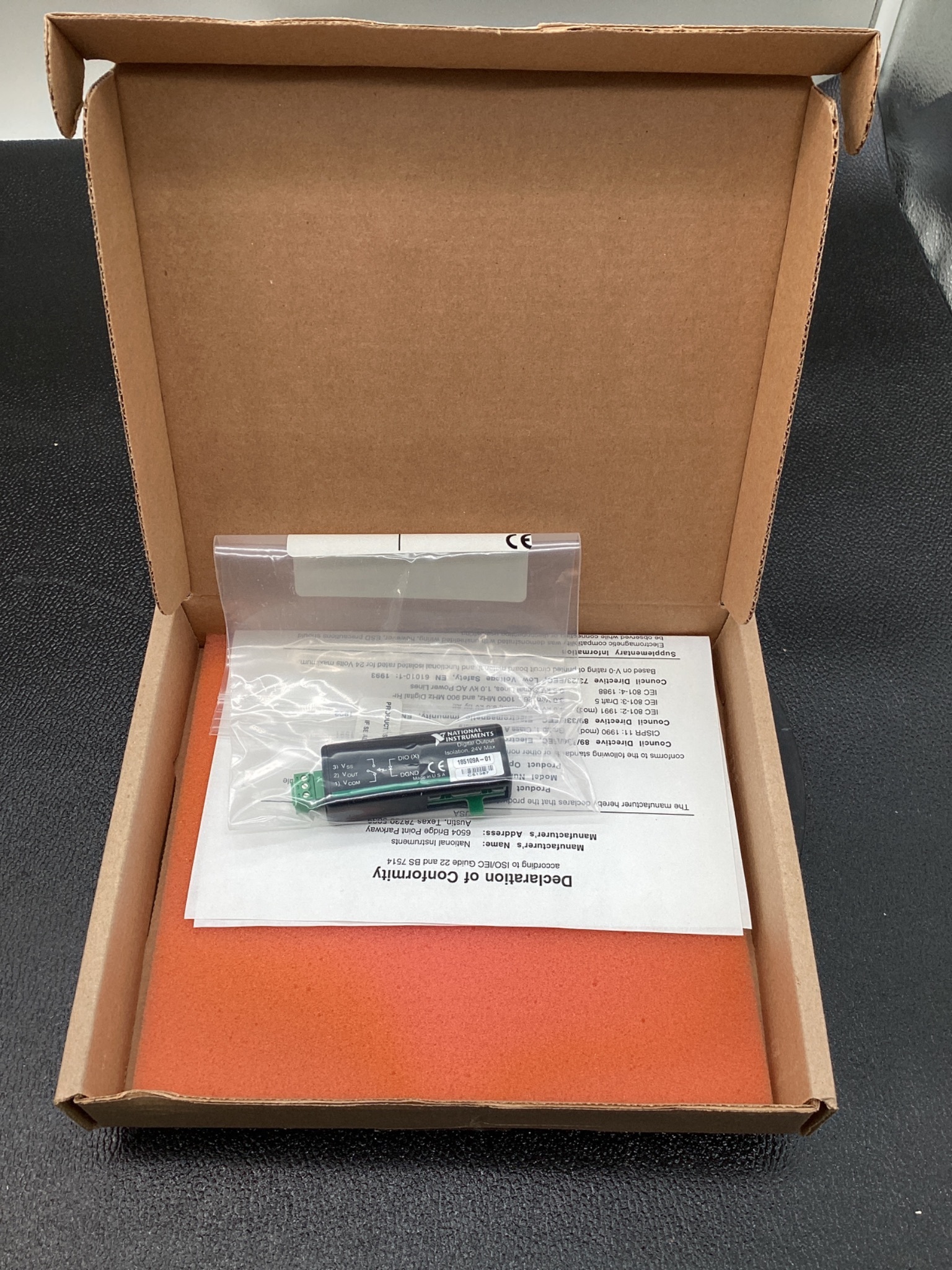 NATIONAL INSTRUMENTS SCC-DO01 ISOLATED DIGITAL OUTPUT MODULE NEW 2