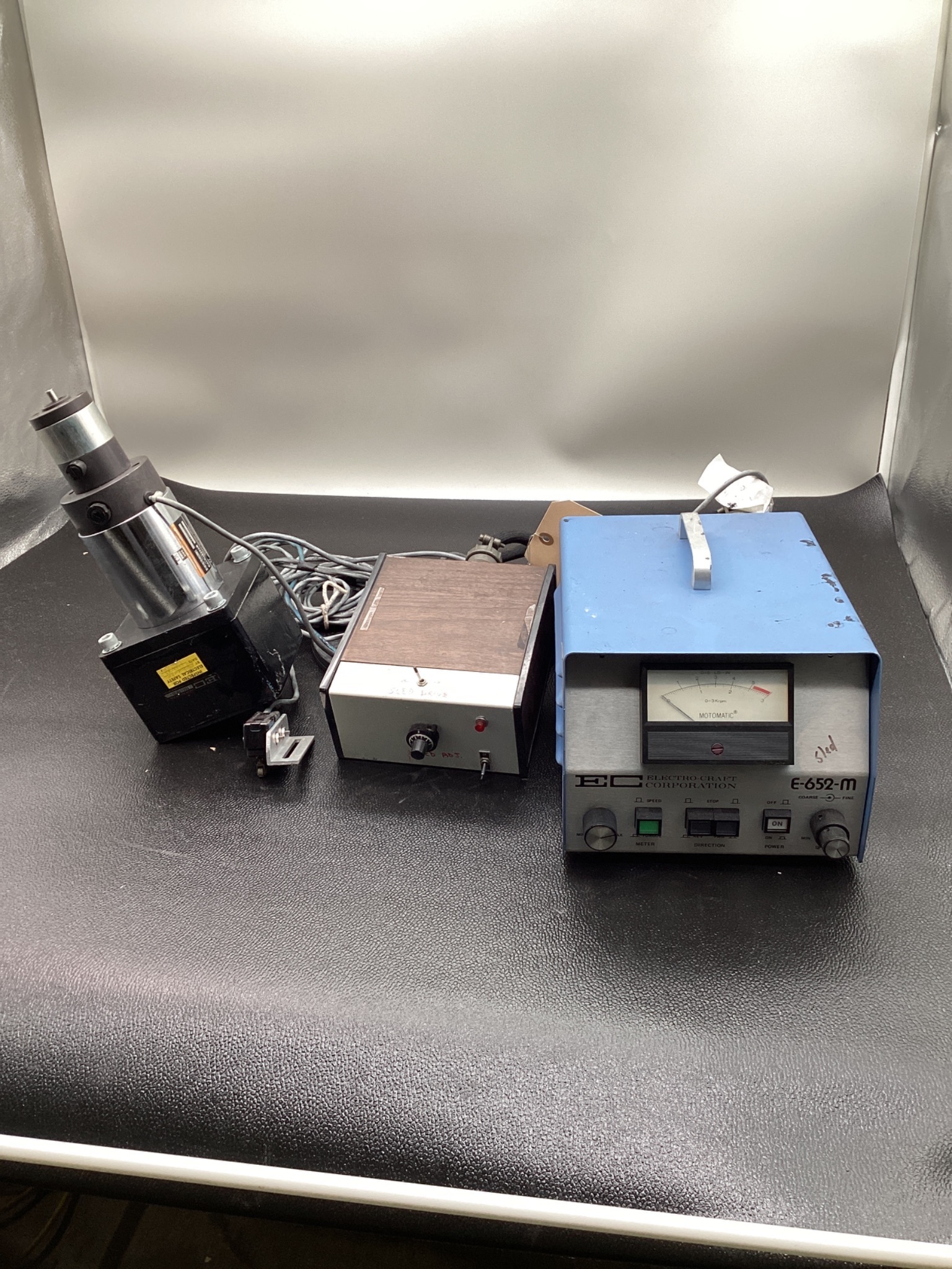 ELECTRO CRAFT CORP E-652-M SERVO AMPLIFIER DRIVE CONTROL USED 0