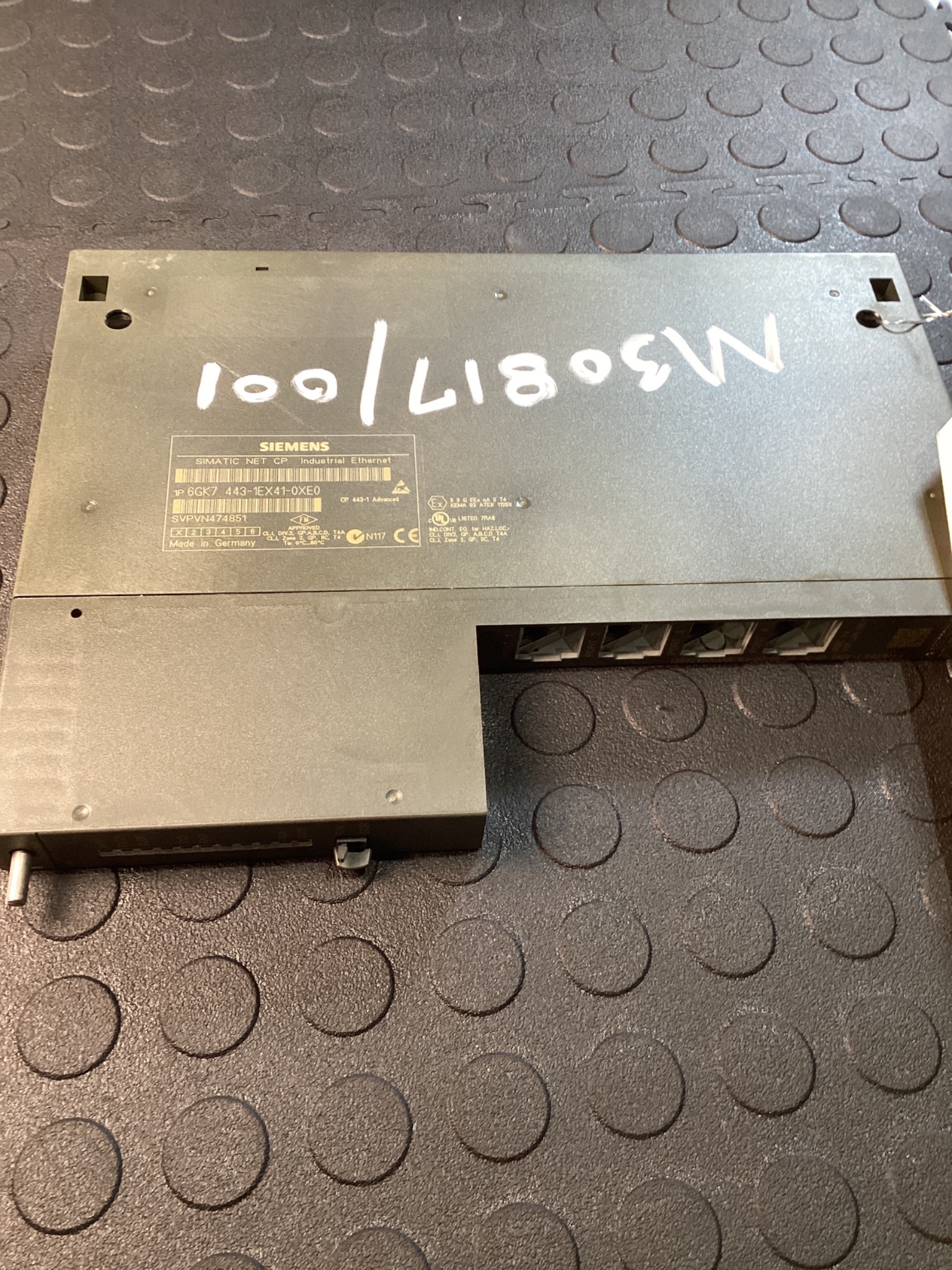SIEMENS 6GK7 443-1EX41-0XE0 Simatic S7 Communications Processor USED 2