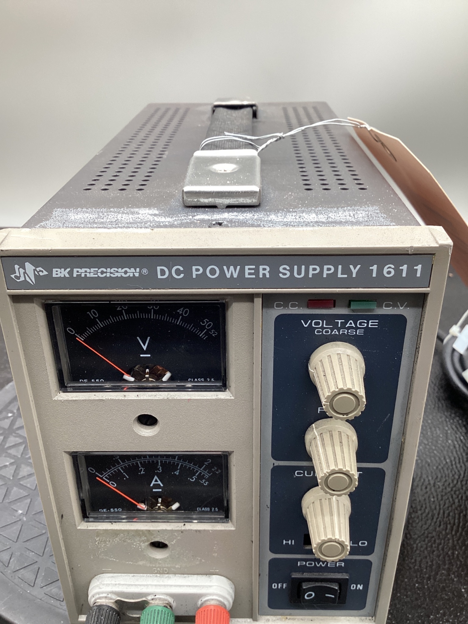 BK PRECISION 1611 DC POWER SUPPLY 50V 2A USED 1