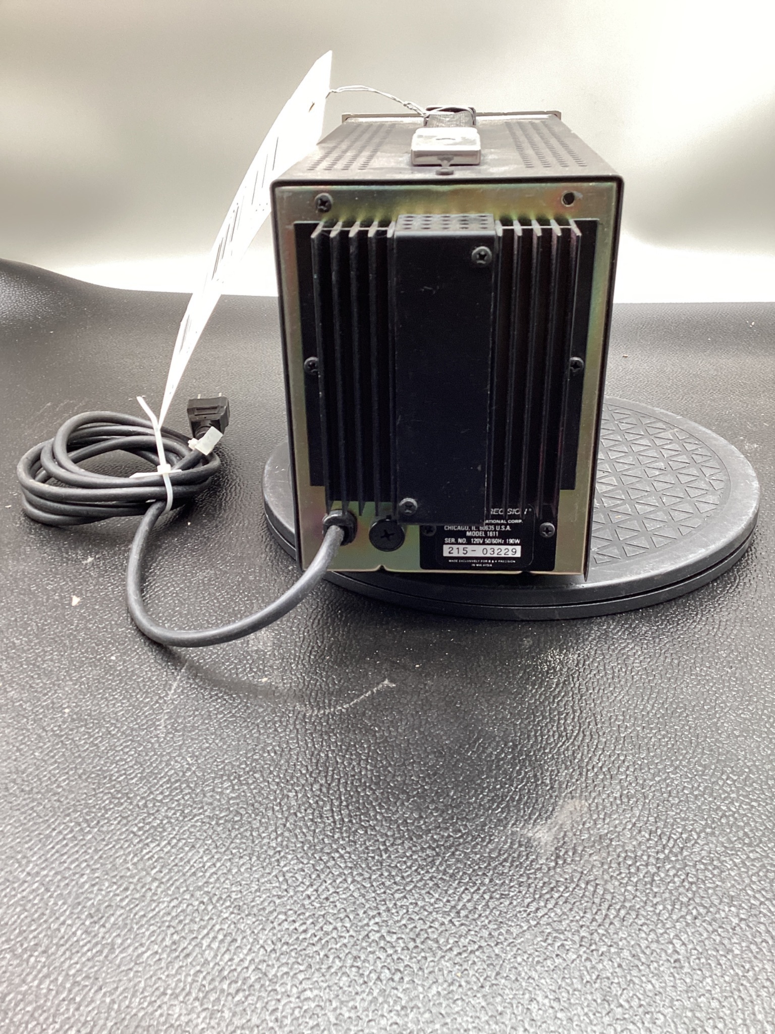 BK PRECISION 1611 DC POWER SUPPLY 50V 2A USED 3