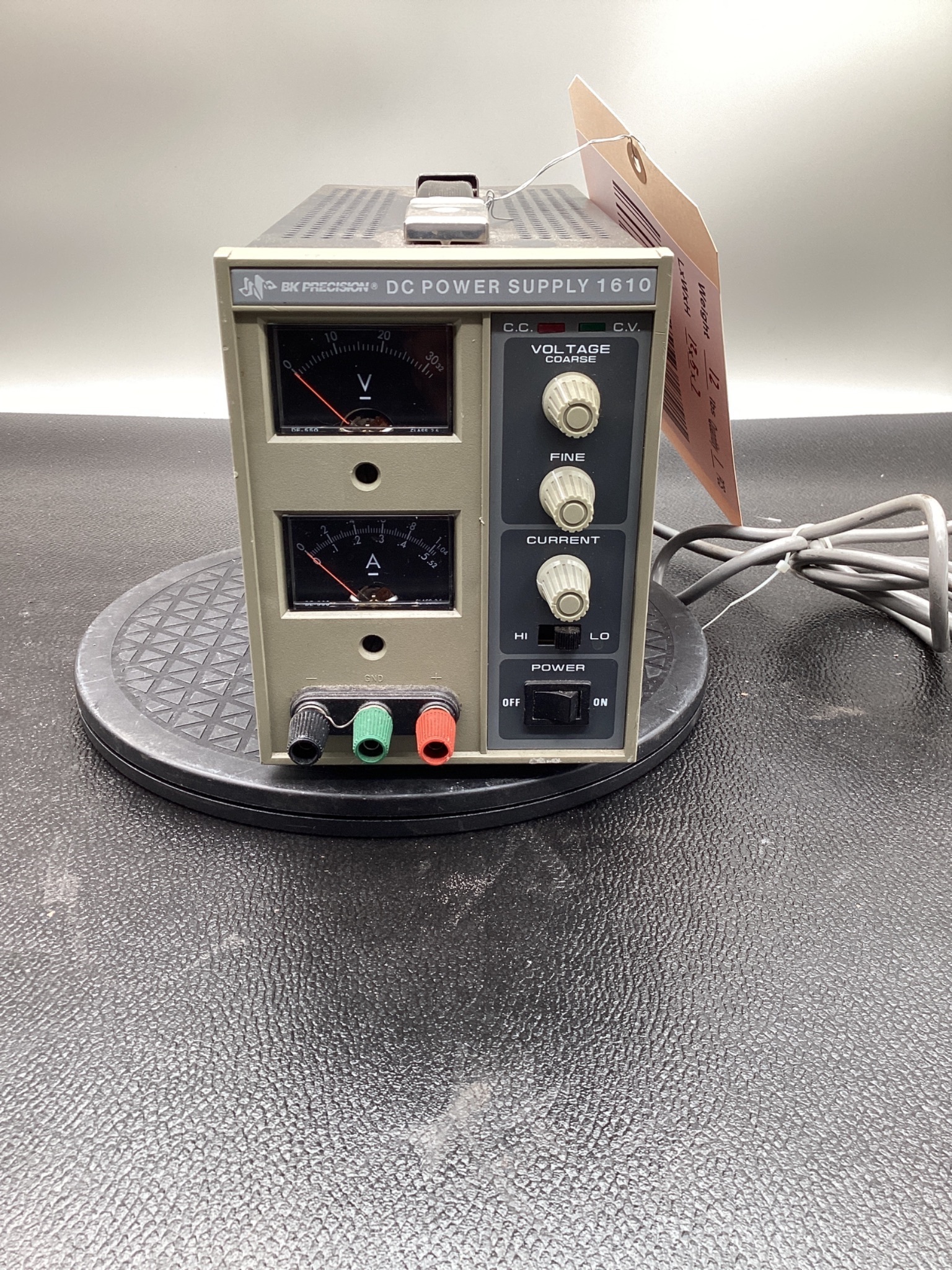BK PRECISION 1610 DC POWER SUPPLY 30V 1A USED 1