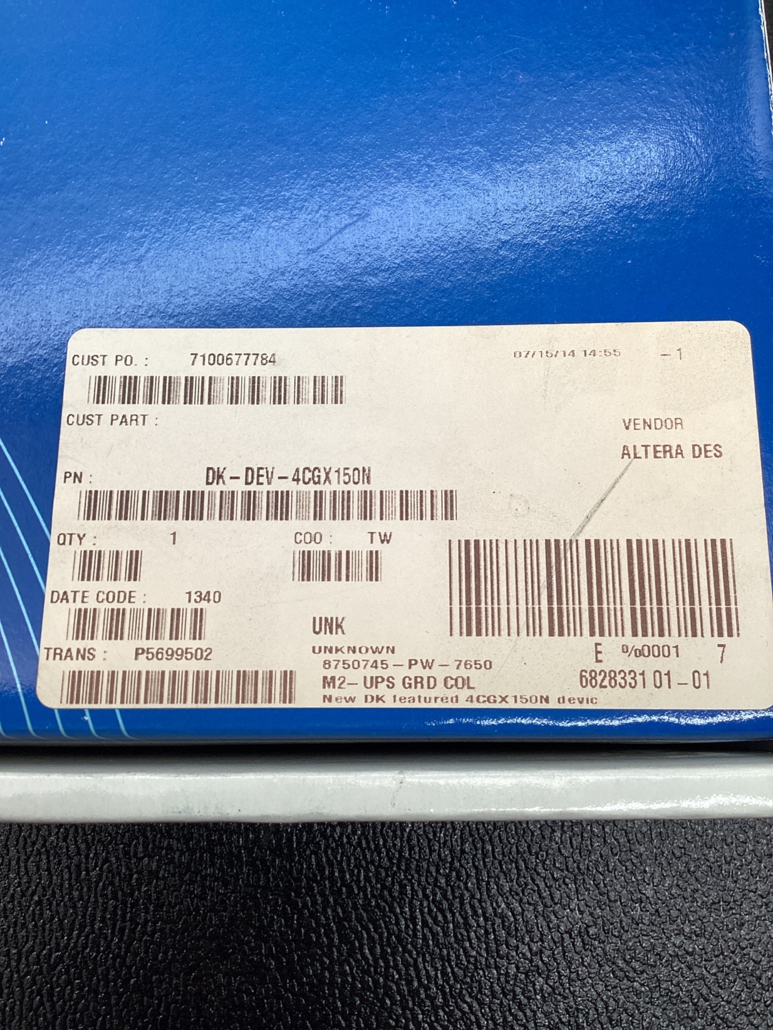 ALTERA DK-DEV-4CGX150N CYCLONE IV GX FPGA DEV KIT NEW 5