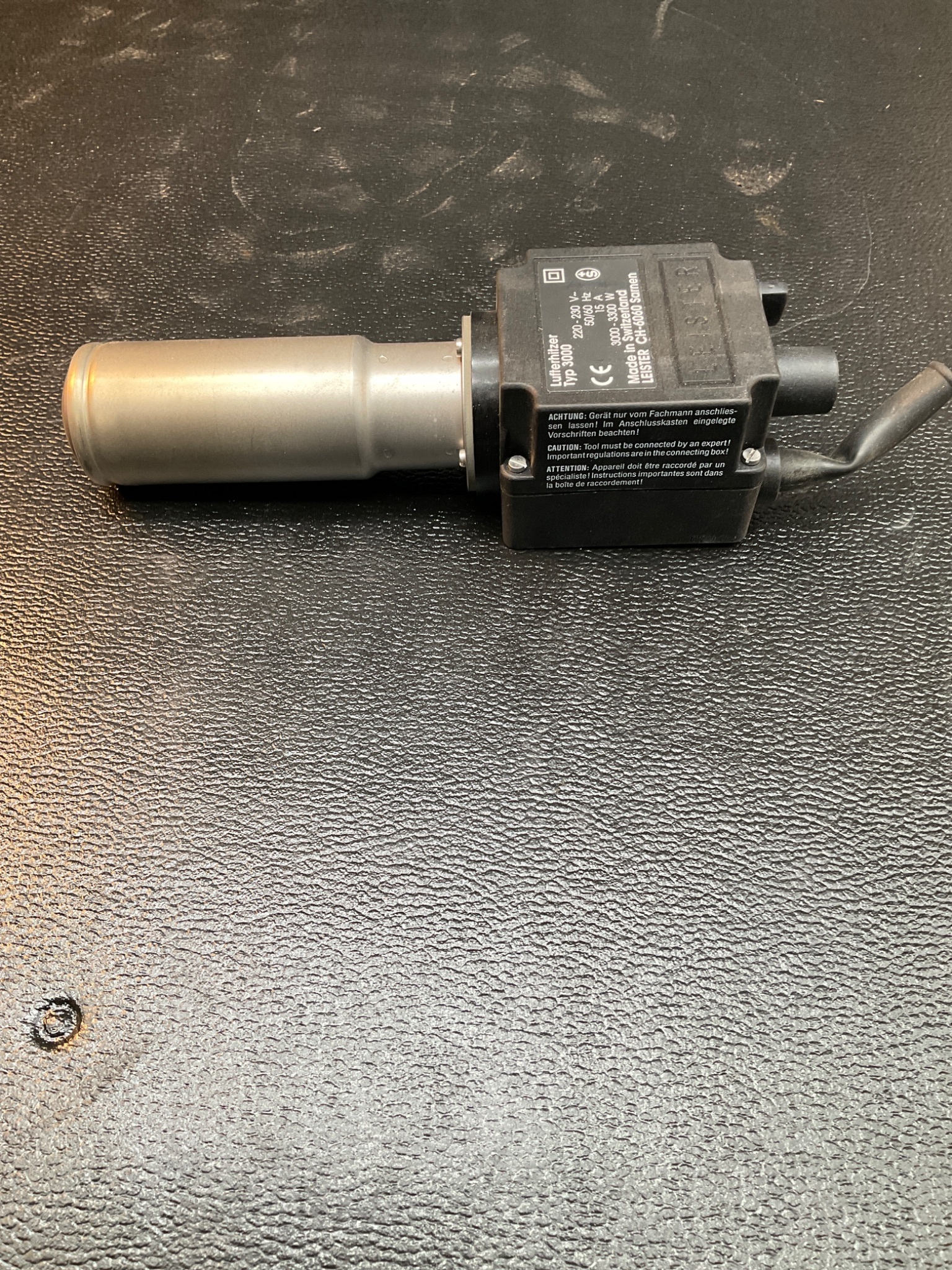 LEISTER CH-6060 INDUSTRIAL HOT AIR BLOWER 3700W 230V USED 4