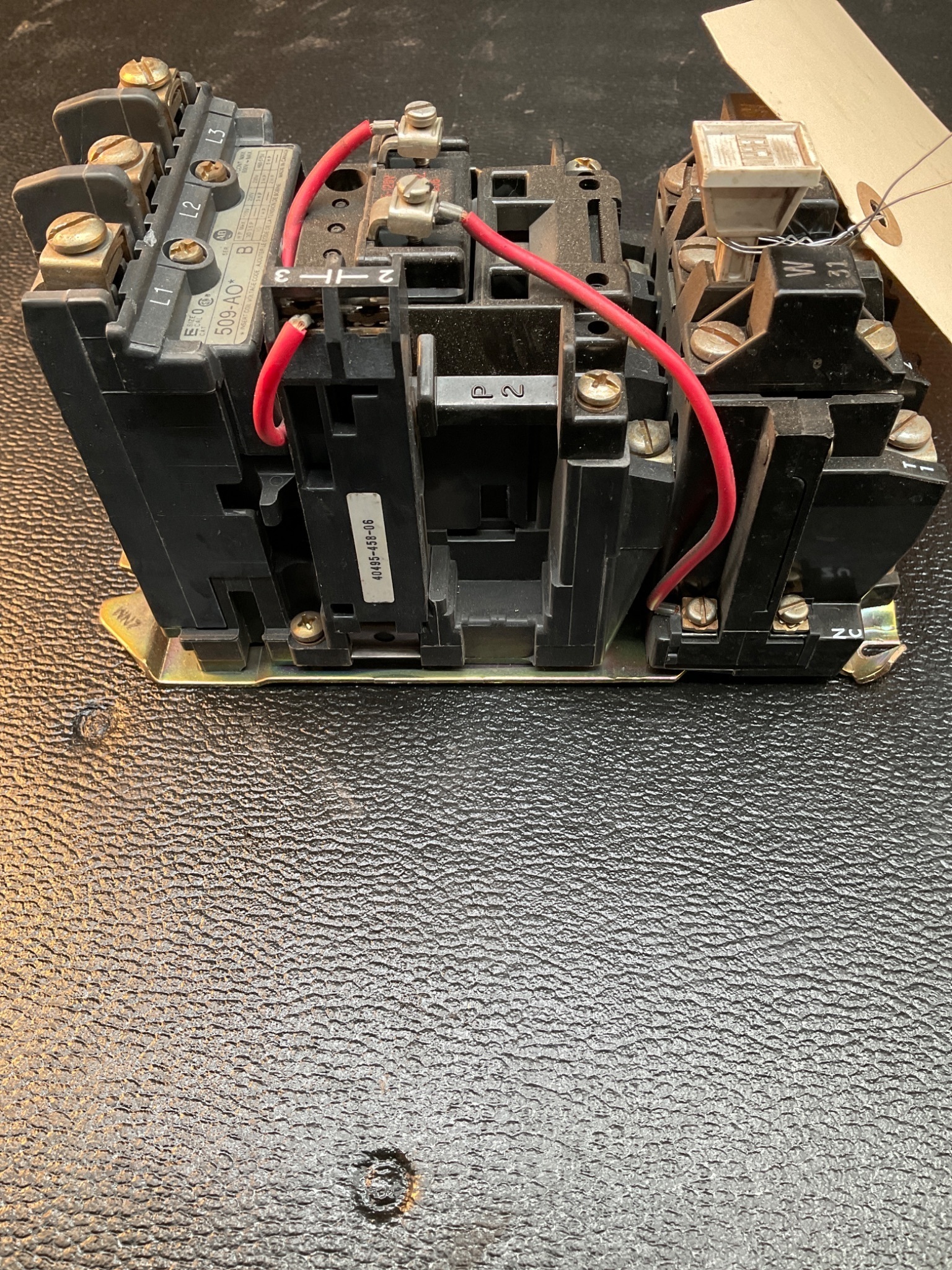 ALLEN BRADLEY 509-AO NEMA SIZE 0 FULL VOLTAGE STARTER USED 1