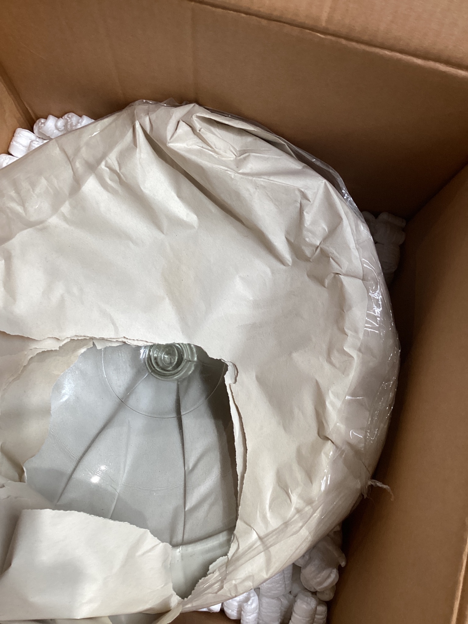 Clear Glass Vacuum Desiccator USED 1