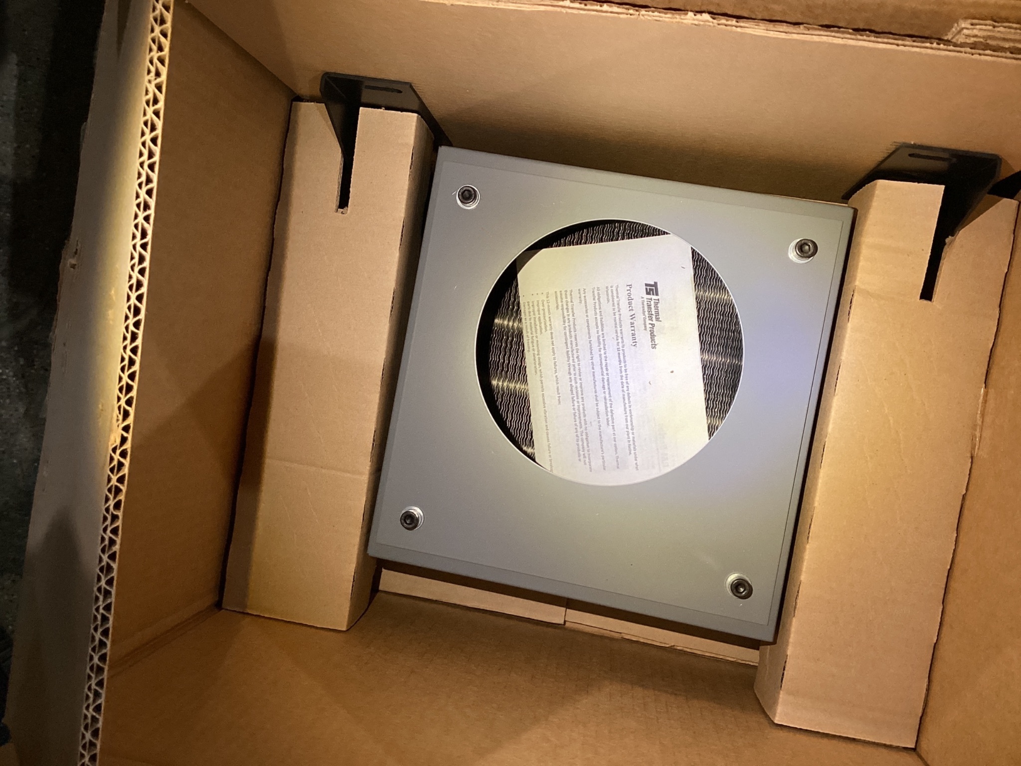 THERMAL TRANSFER RM-19-22 AIR COOLED HEAT EXCHANGER 300PSI NEW 2