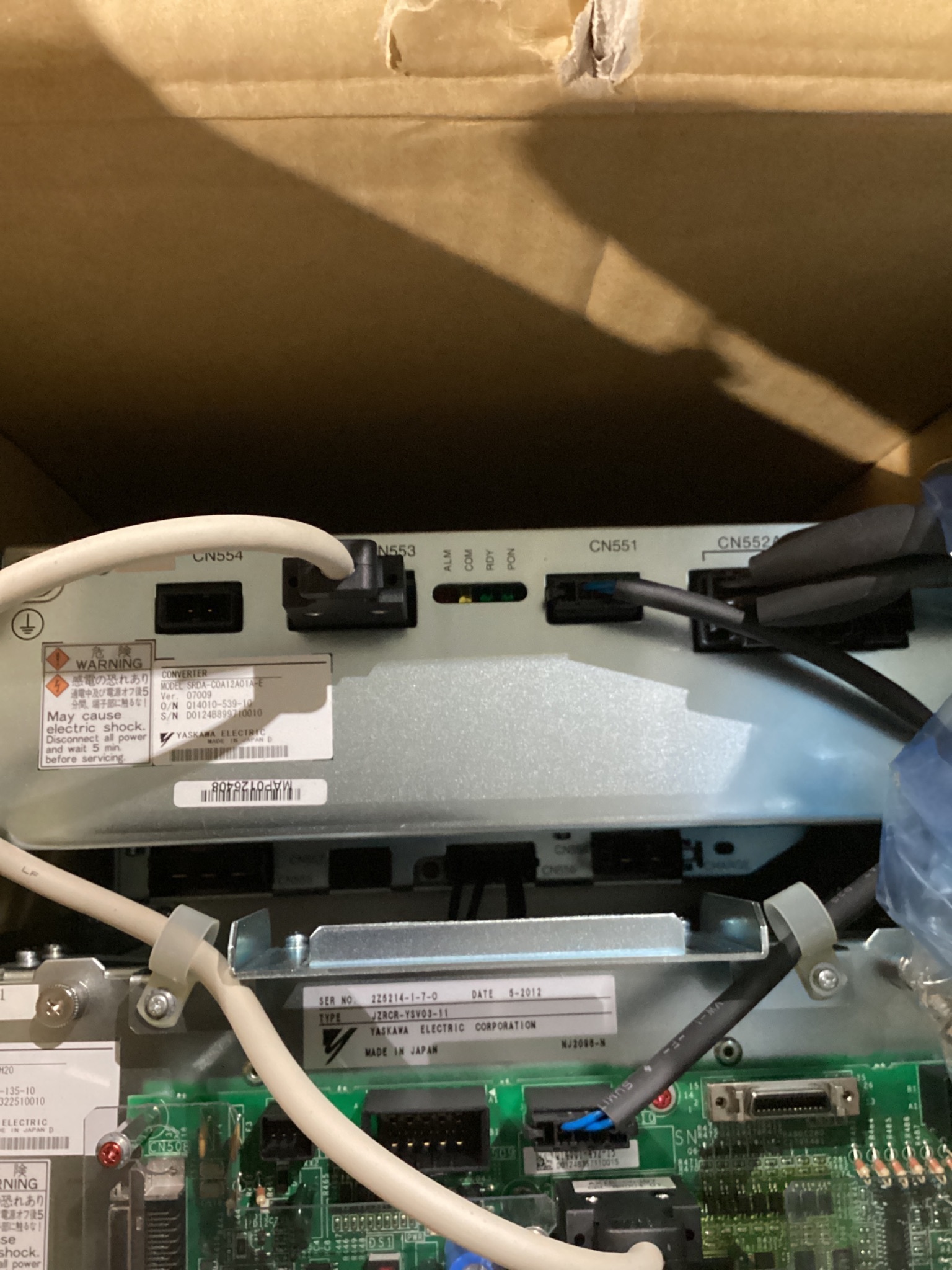 YASKAWA JZRCR-YSV03-11 DX100 ROBOT SERVOPACK AMPLIFIER NEW 5